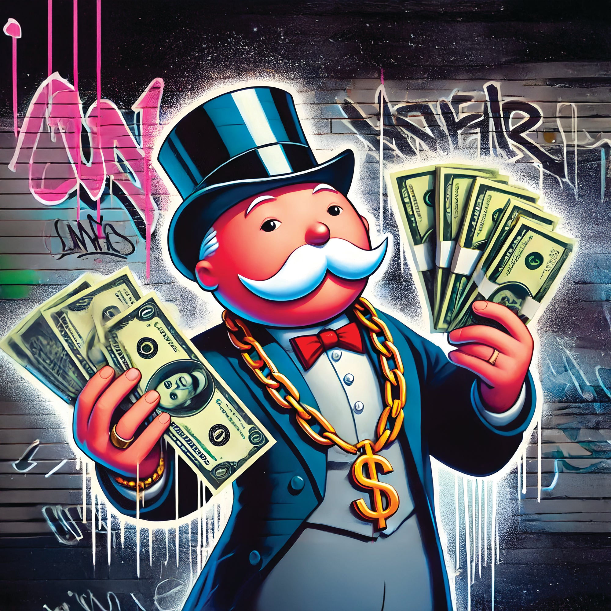 Monopoly Street Luxe - Modern wall decor