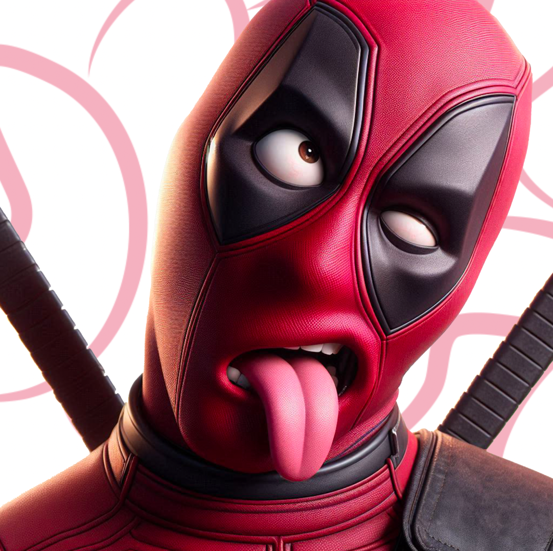 Tableau Portrait Deadpool Décontracté - Décoration Murale Moderne - Fabulartz.fr 