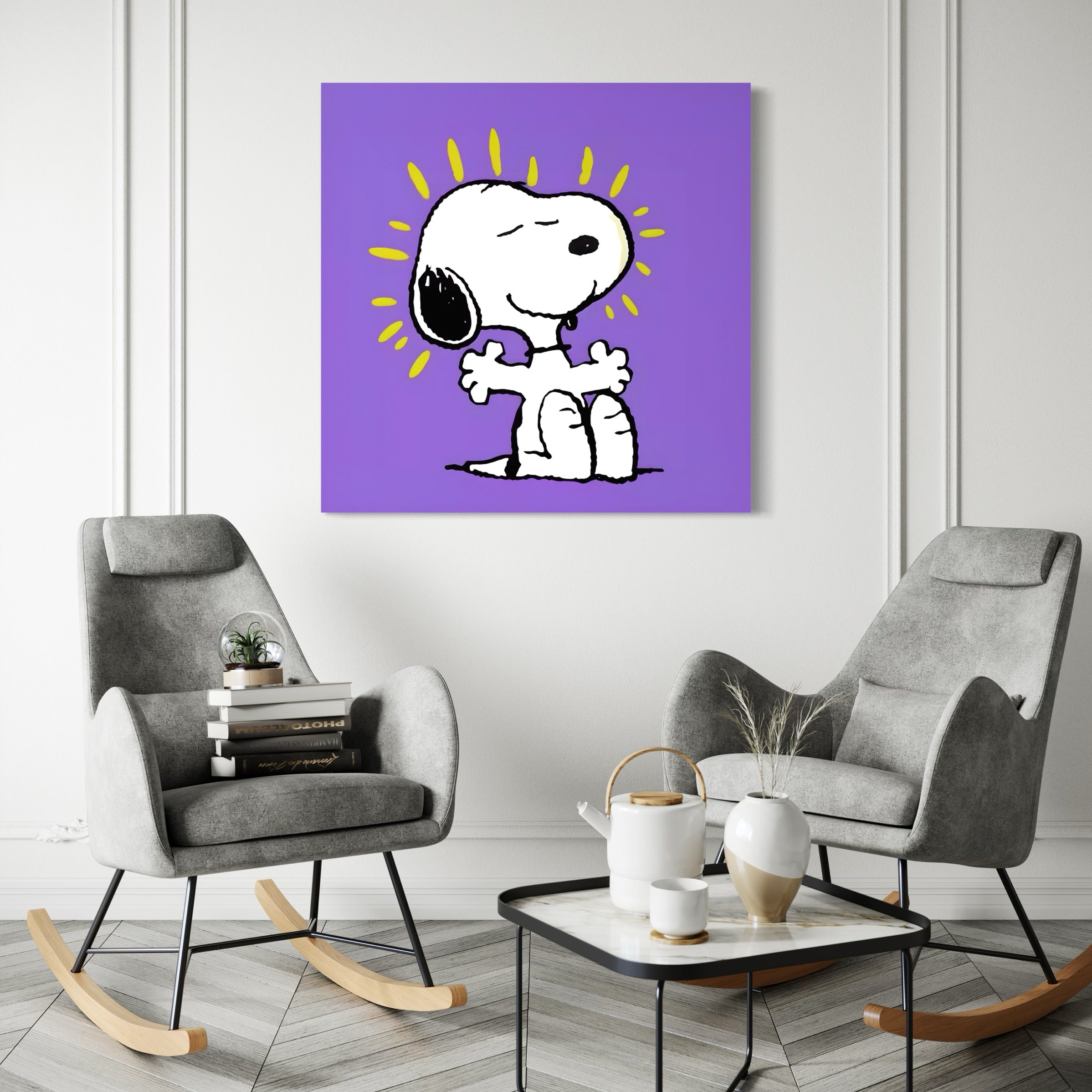 Tableau Snoopy Radiant - Décoration Murale Joyeuse