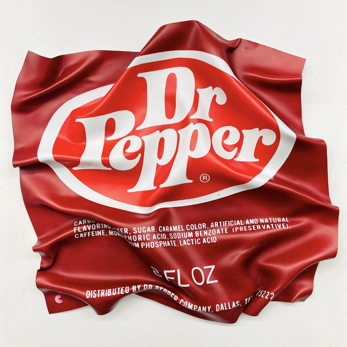 Tableau froissé - Dr Pepper