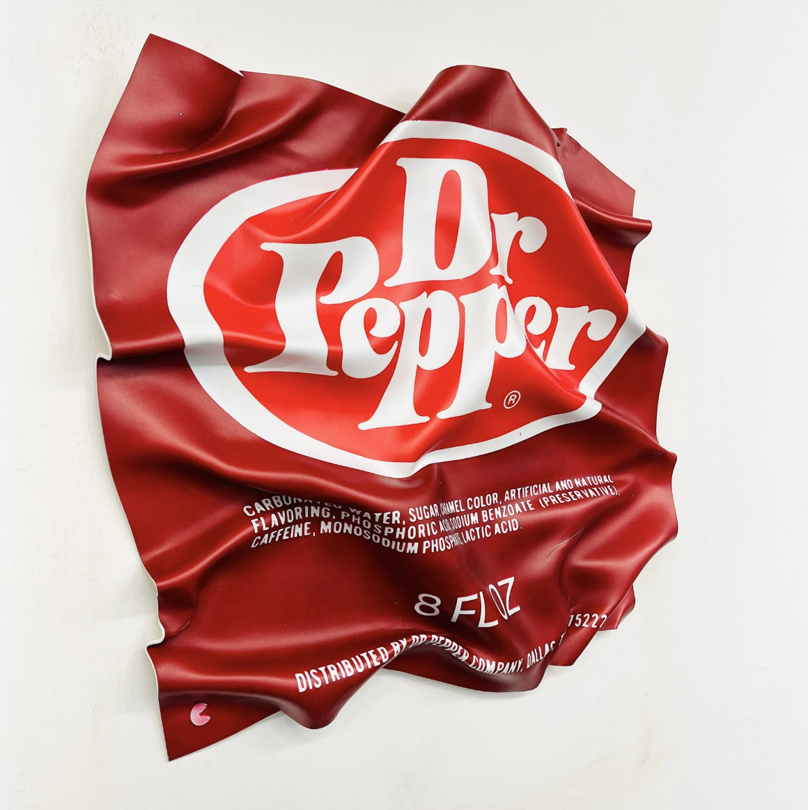 Tableau froissé - Dr Pepper