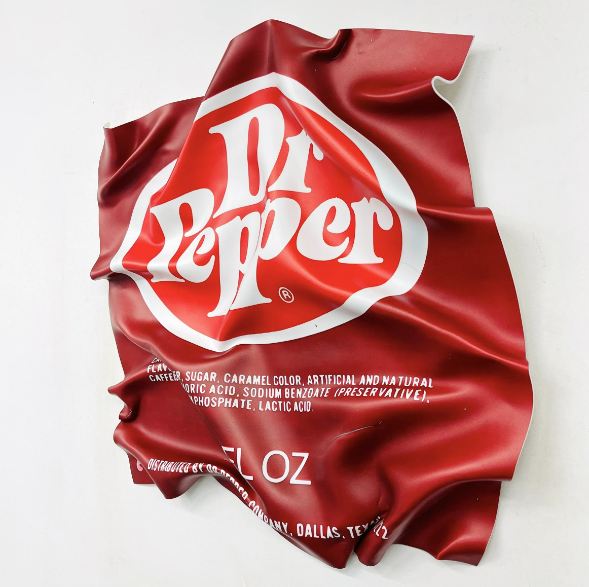 Tableau froissé - Dr Pepper