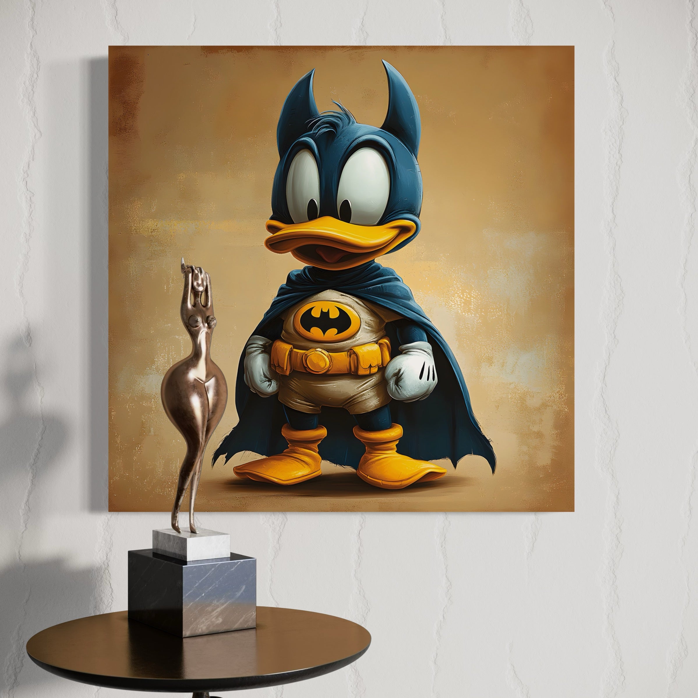 Tableau Donald Batman – Décoration Murale Moderne