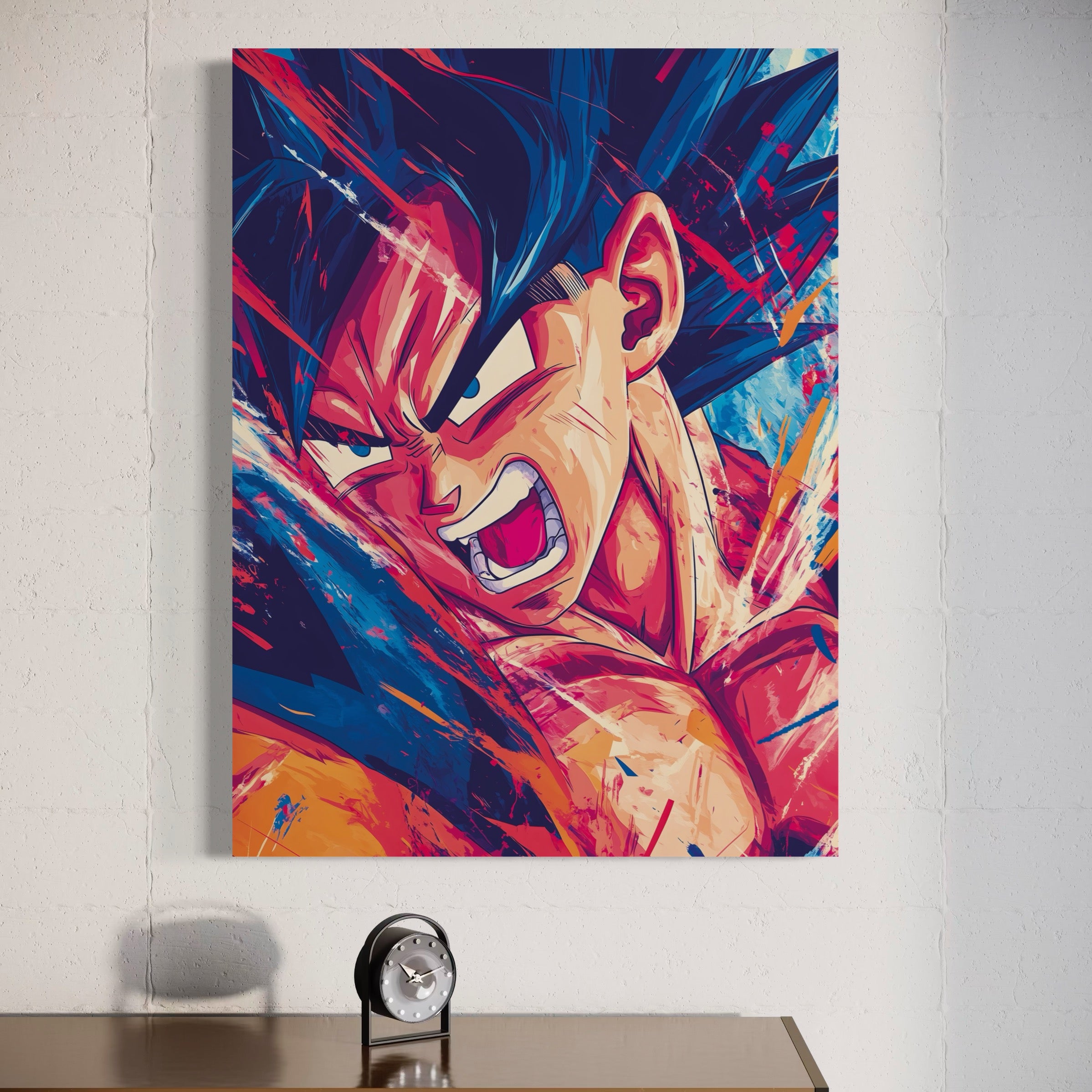 Tableau Dragon Ball Z Goku Puissant - Décoration Murale - Fabulartz.fr 