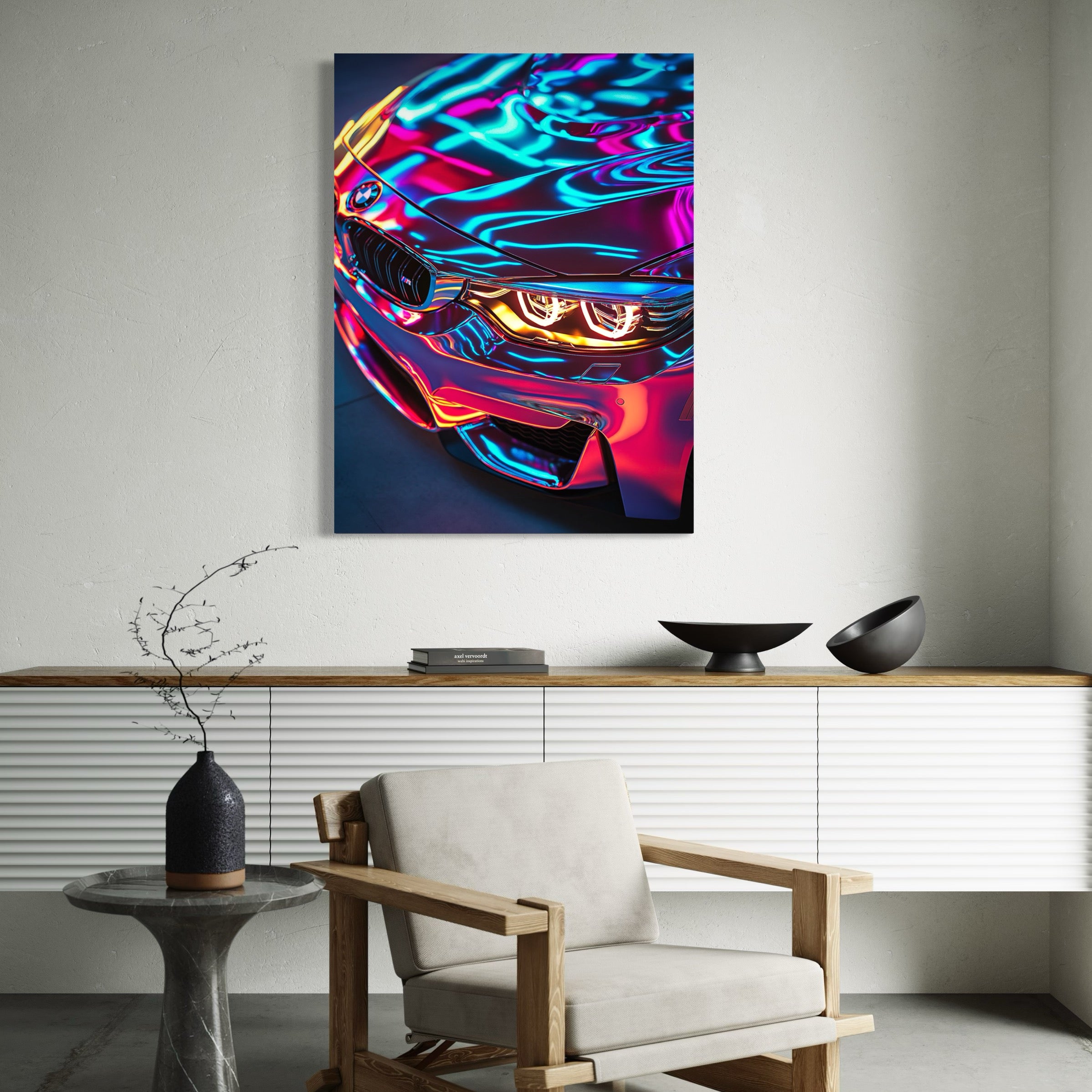 Tableau BMW Futuristes - Déco Murale Design Moderne - Fabulartz.fr 