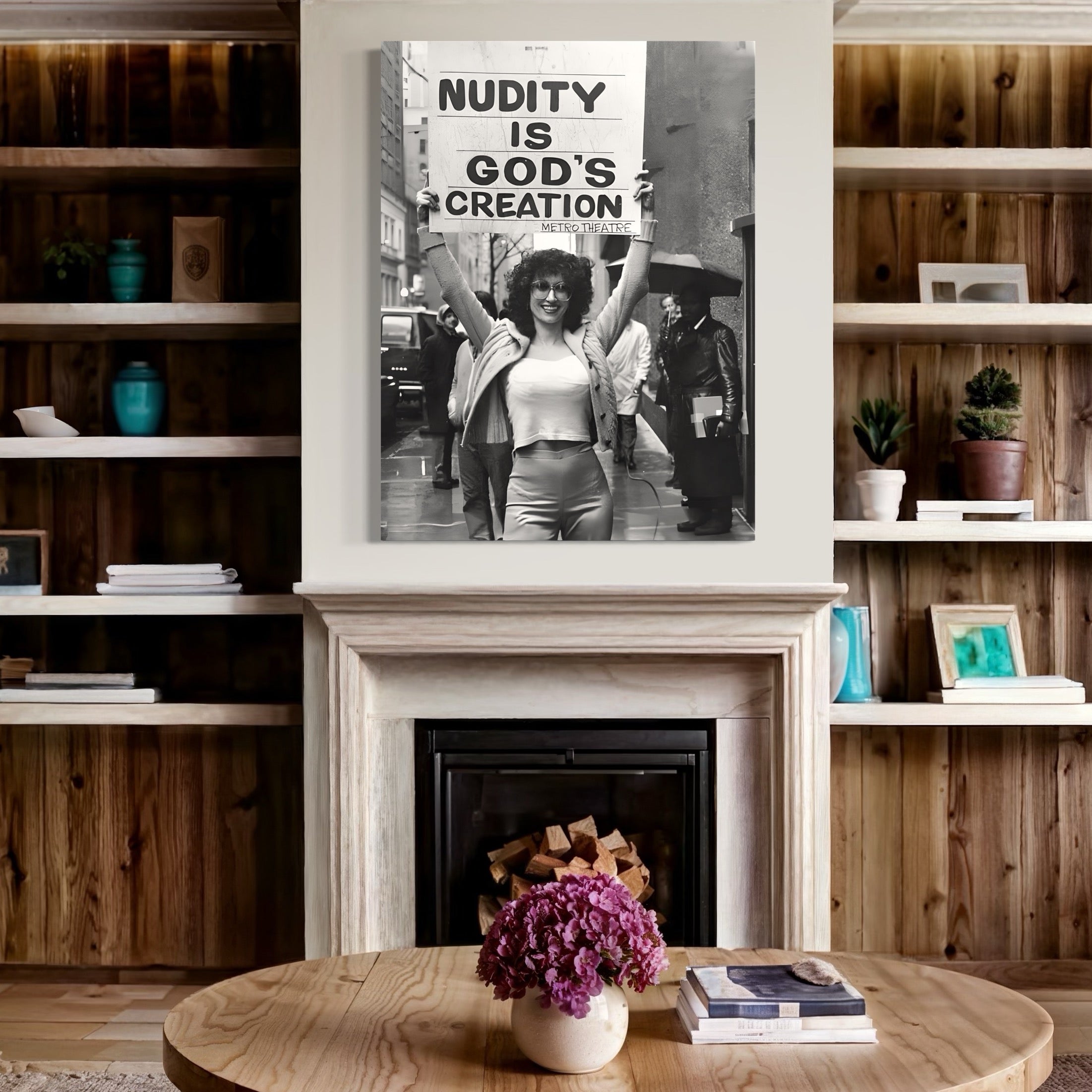 Tableau Vintage - Nudity Is God's Creation