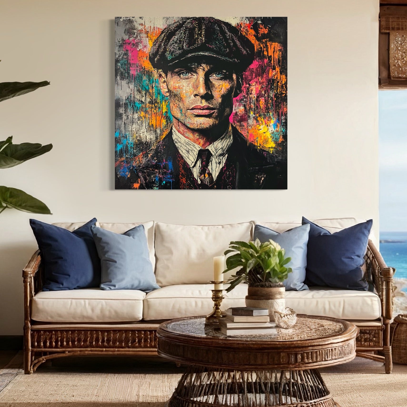 Tableau Mafia - Thomas Shelby - Décoration Murale - Fabulartz.fr 