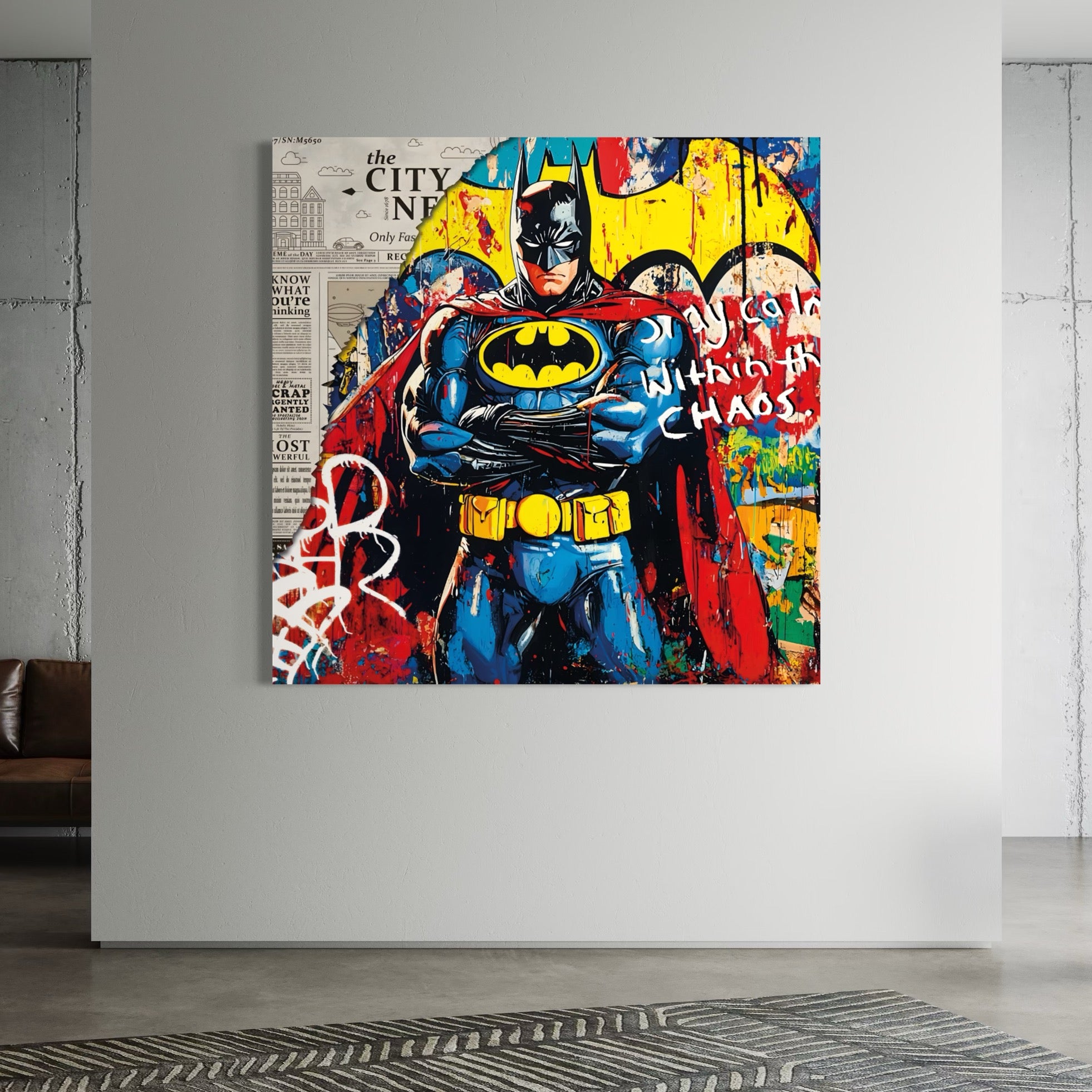 Tableau Batman - Héros de la Ville