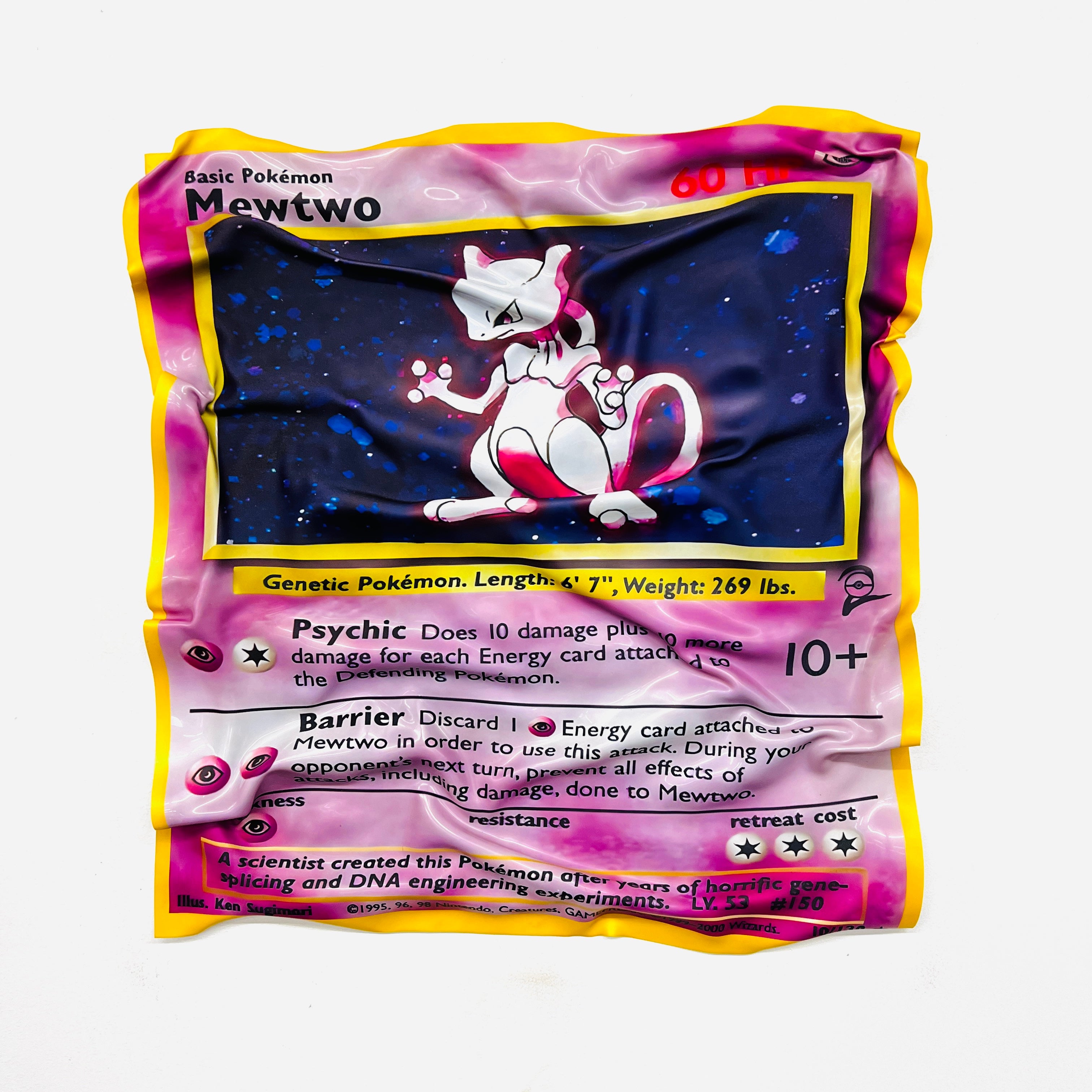 Carte Pokémon Mewtwo  - Oeuvre D'Art (SOLD OUT) ⚠️