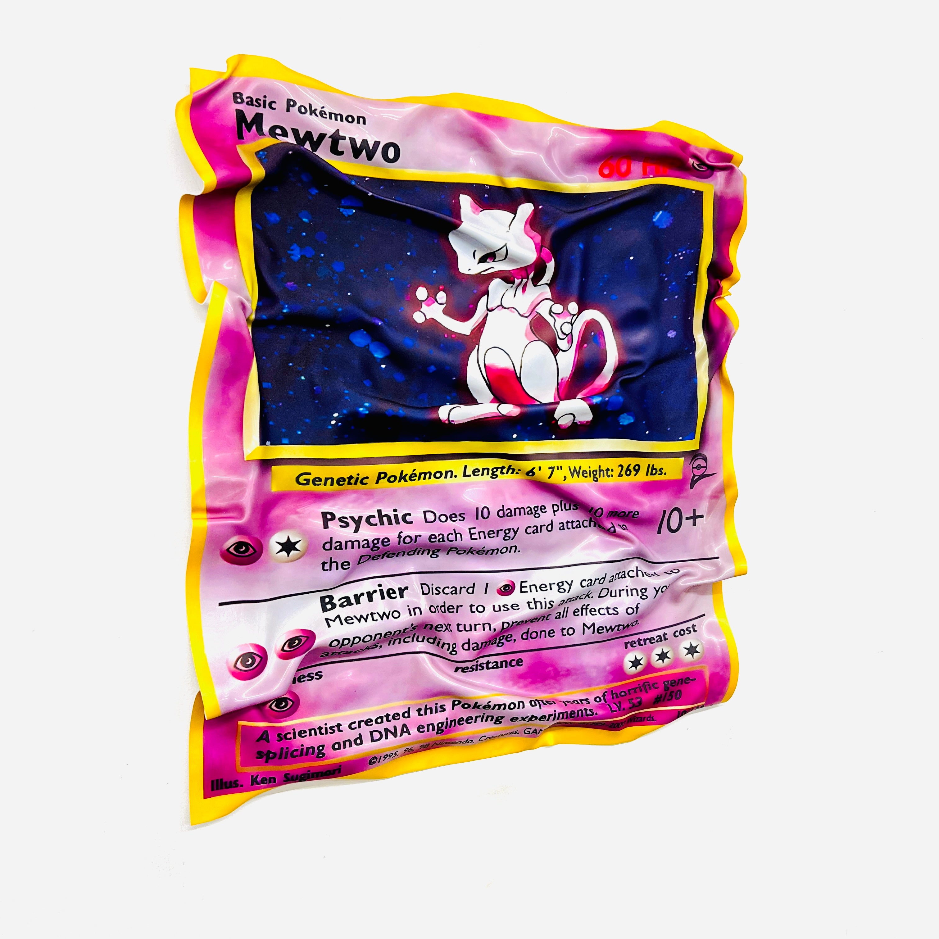 Carte Pokémon Mewtwo  - Oeuvre D'Art (SOLD OUT) ⚠️