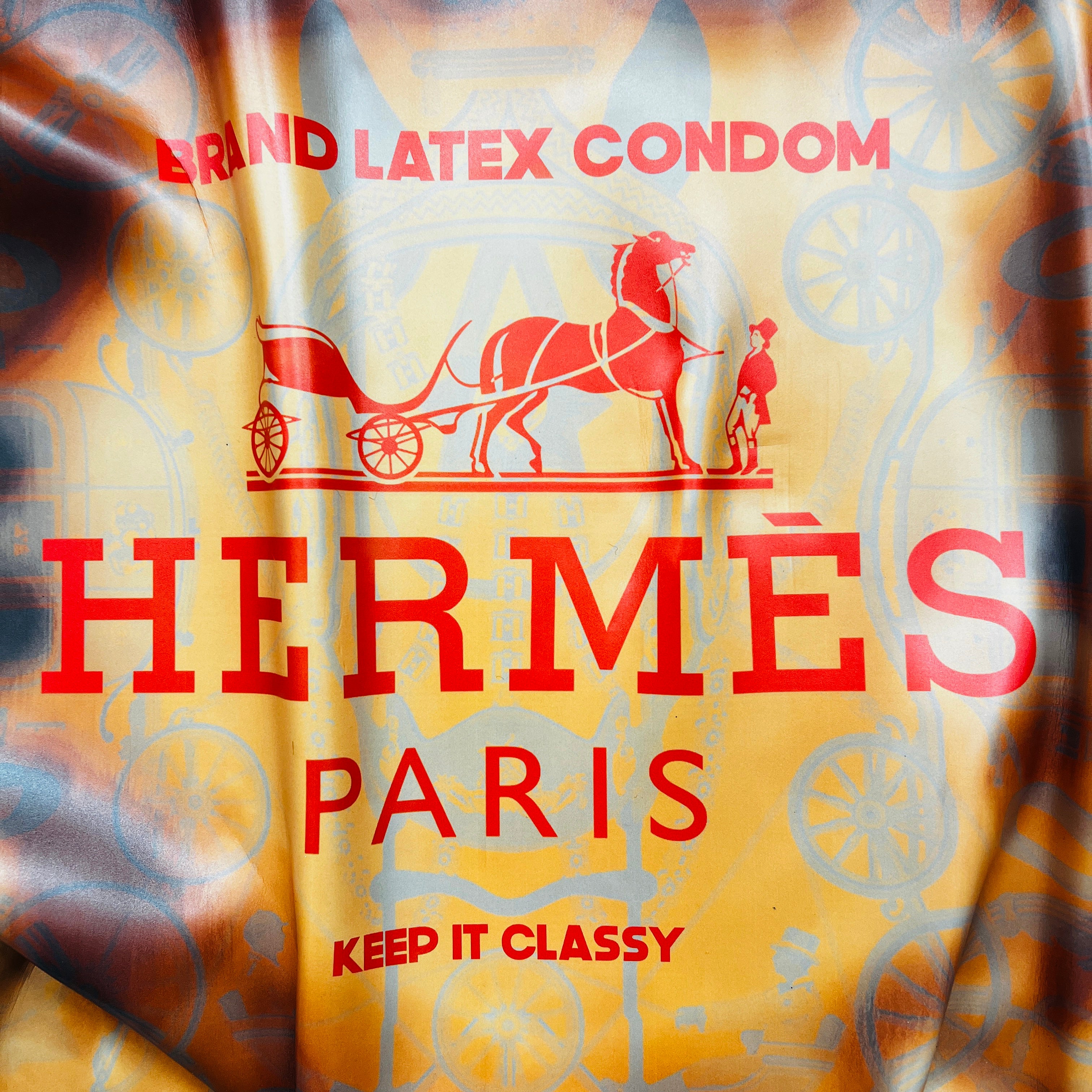 Tableau froissé - Condom Hermès