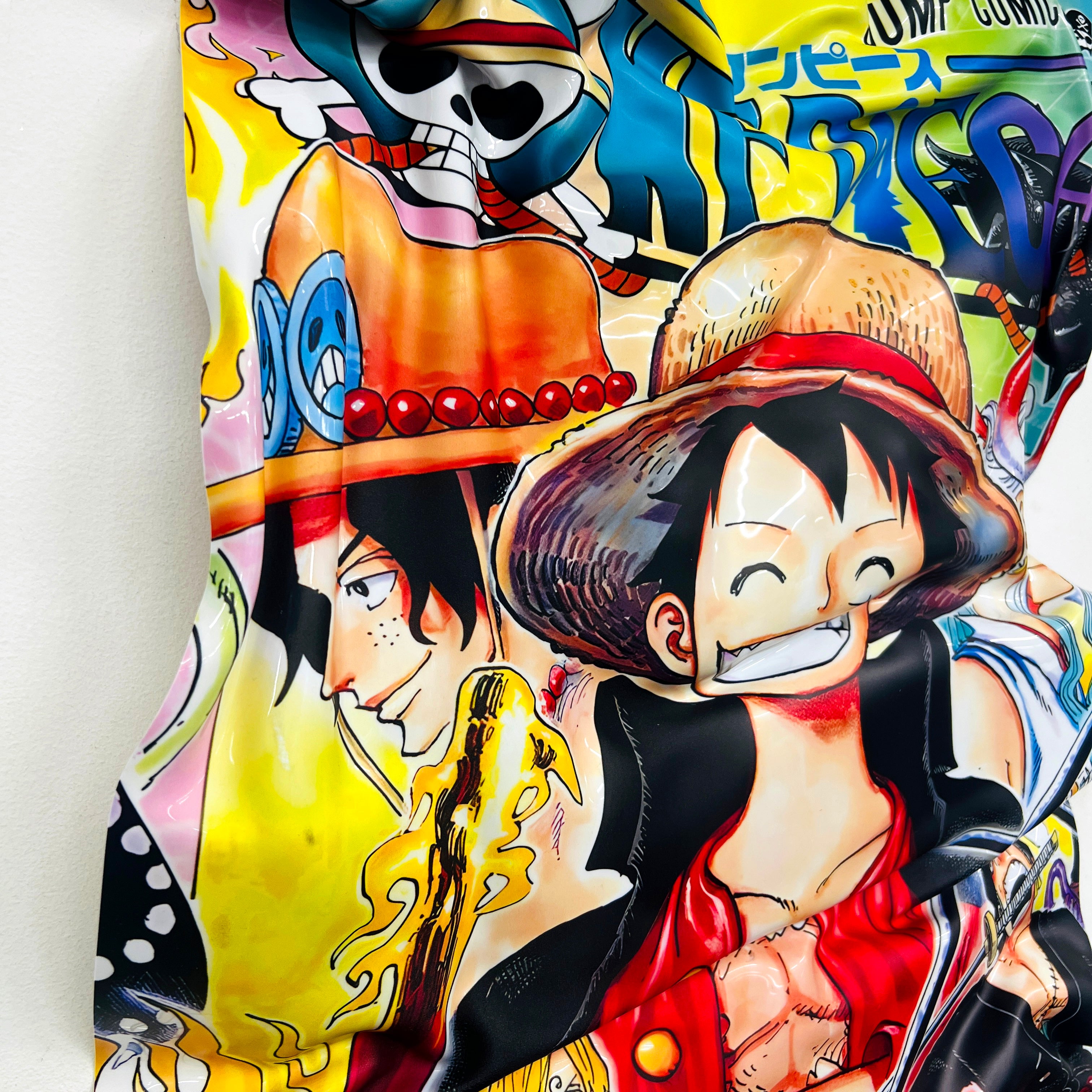 Tableau froissé - One Piece Jump Comics