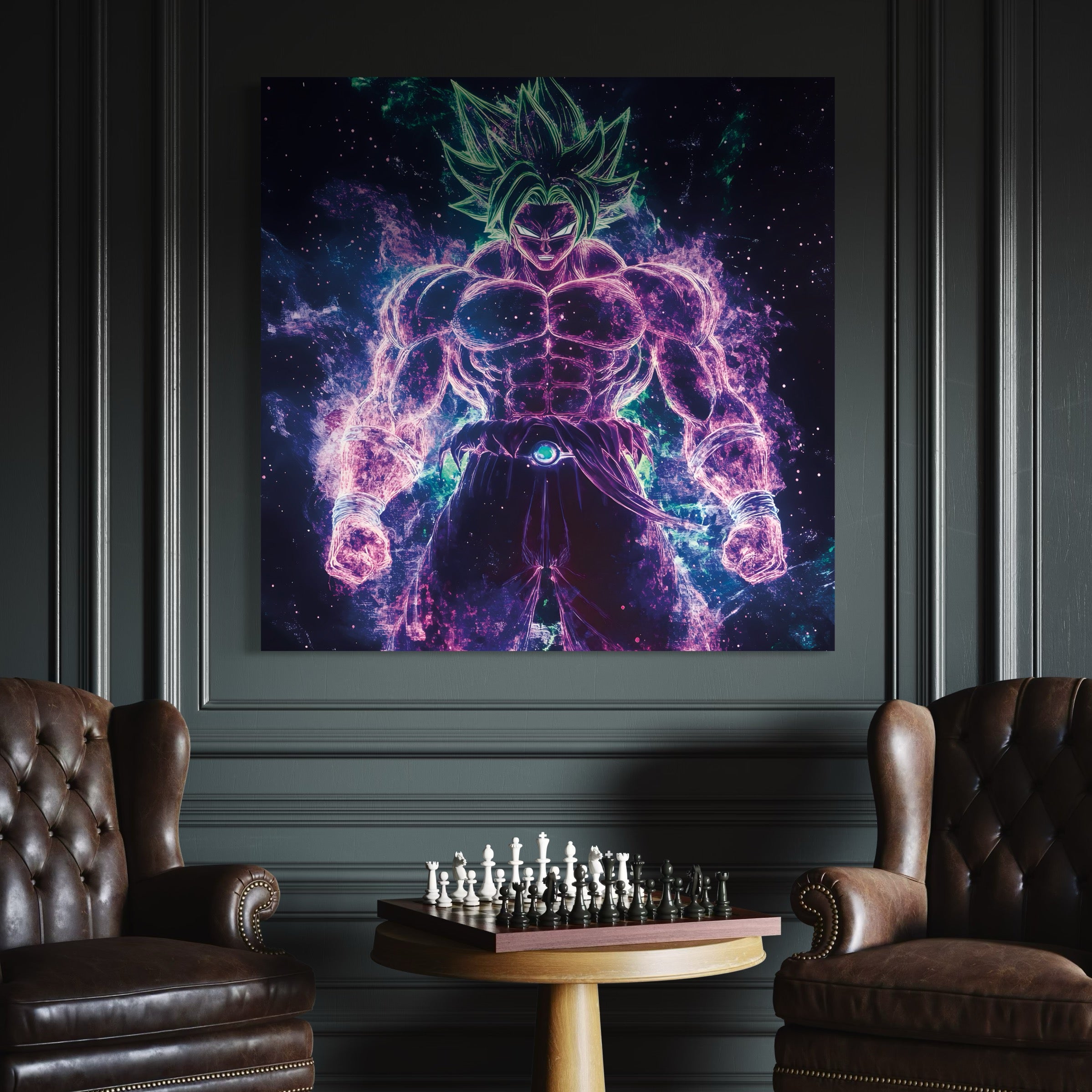 Tableau Dragon Ball Z Goku Cosmos - Décoration Murale Design - Fabulartz.fr 