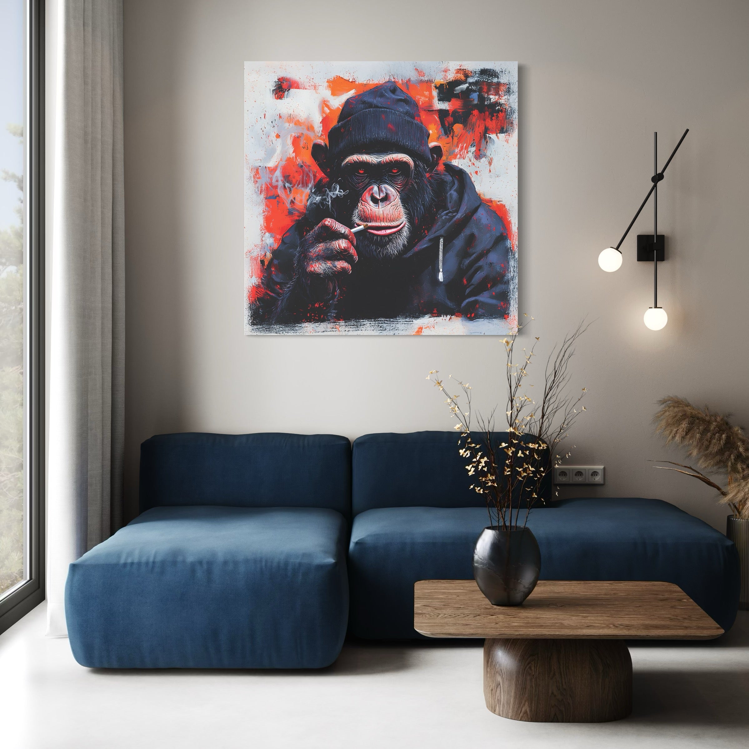 Urban monkey - Modern wall decor