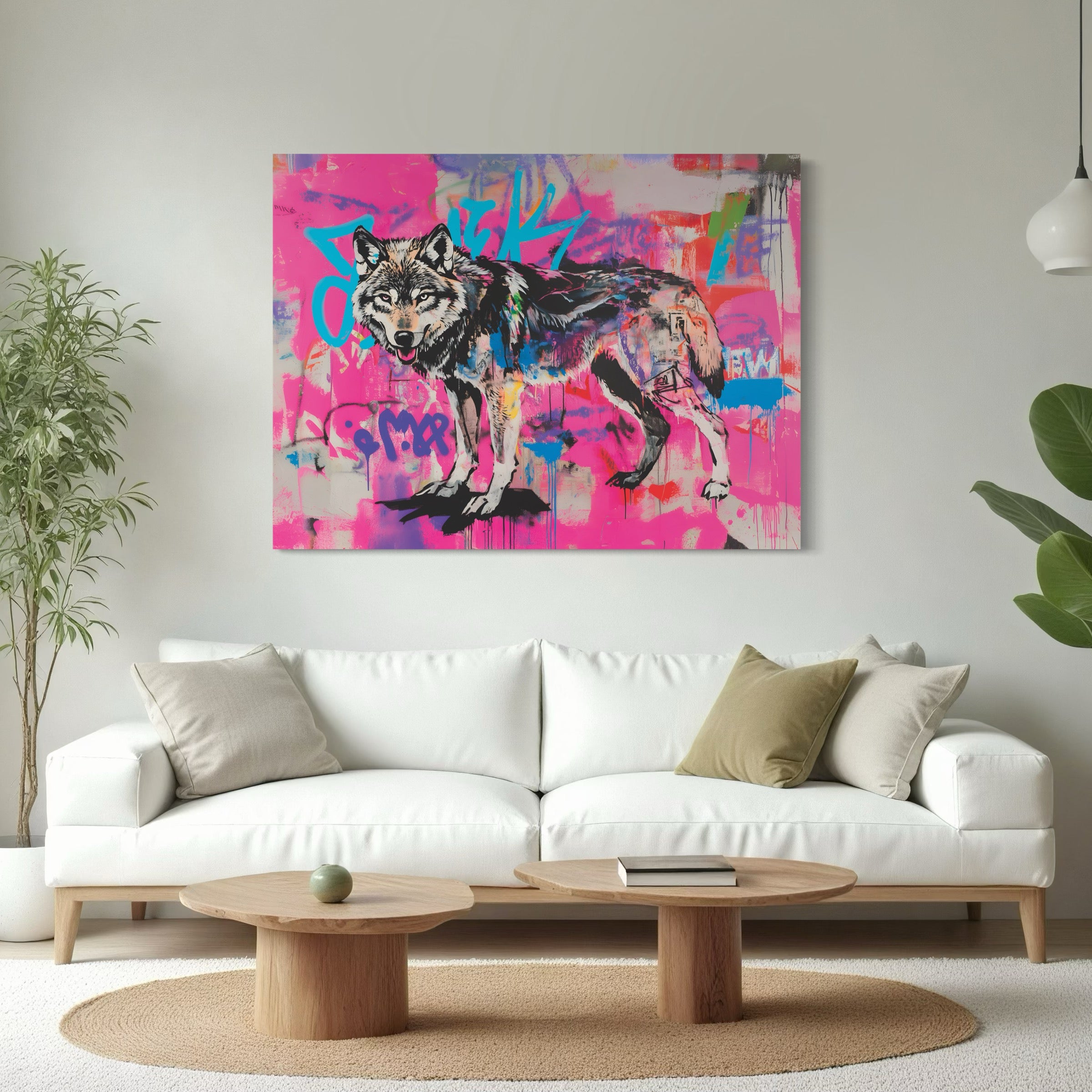 Urban wolf - Design wall decor