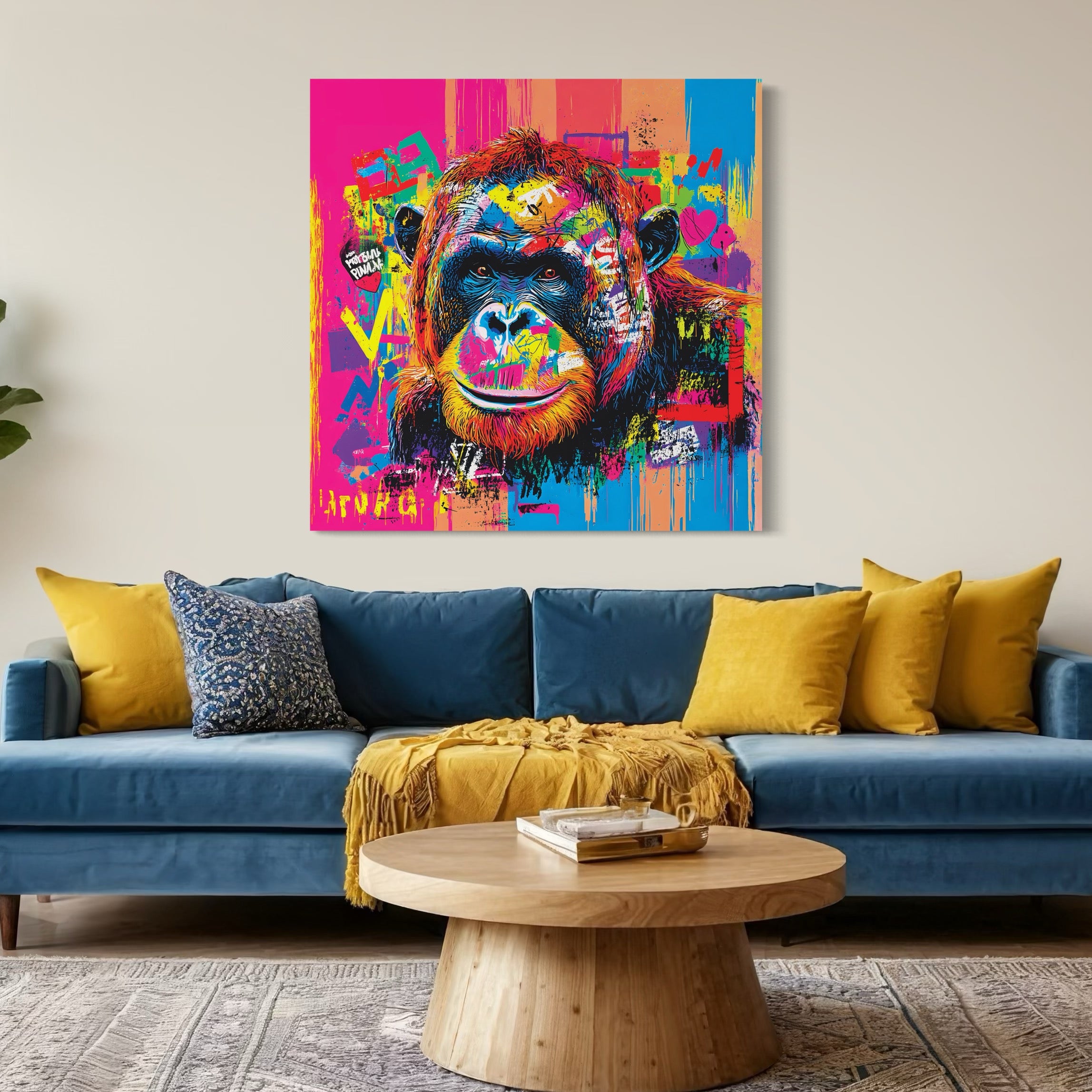 Painting Monkey - Cadre Déco Moderne et Design