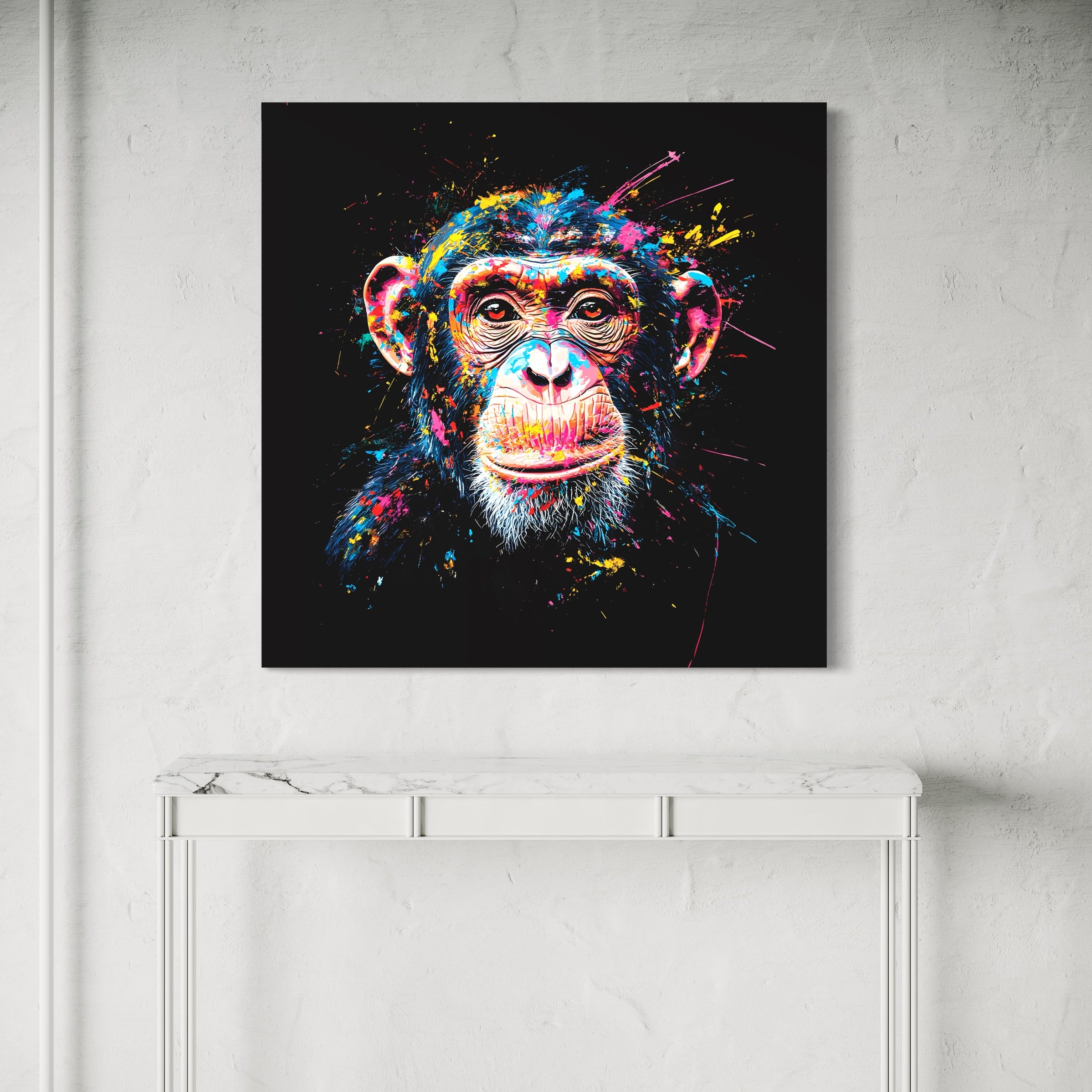 Monkey painting - Déco Murale Design