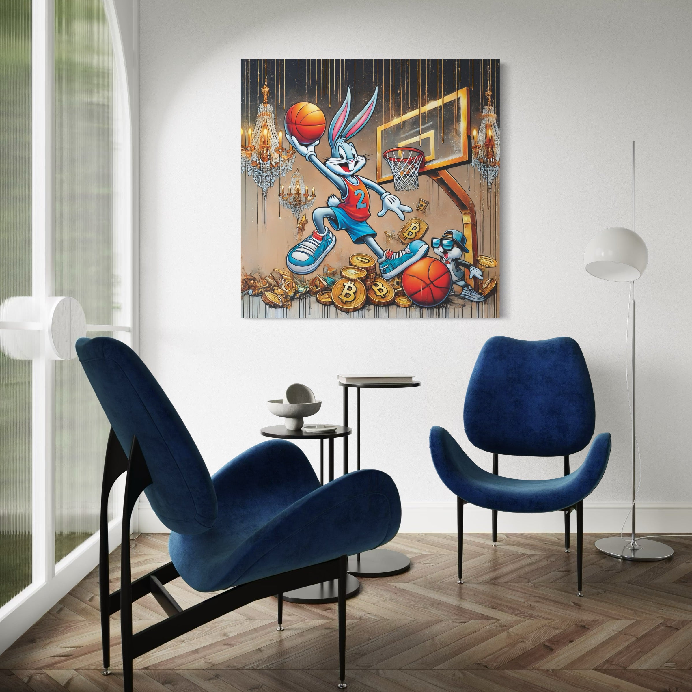 Bugs Bunny Basketball - Design wall decor