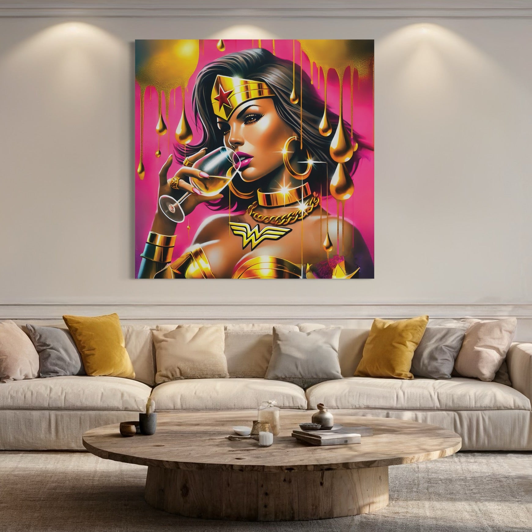 Wonder Woman Glamour - Déco Murale Design