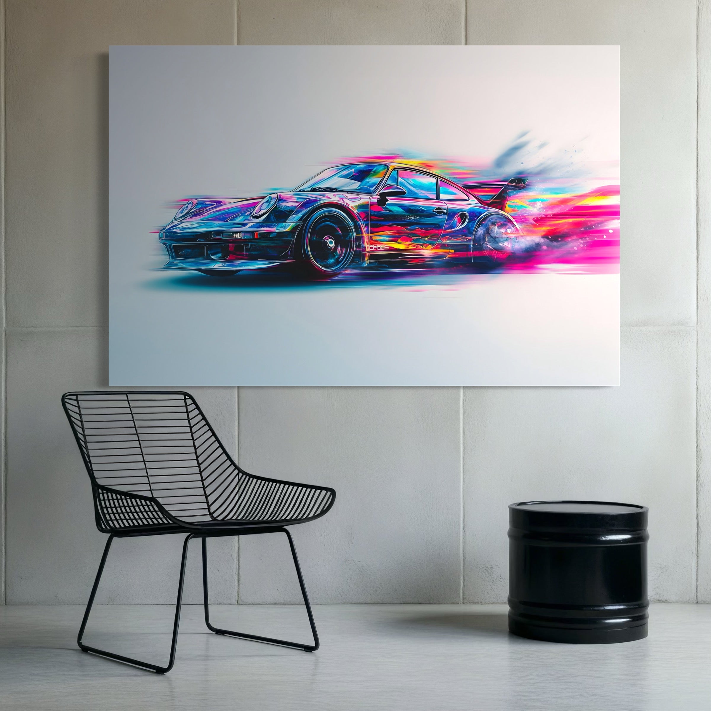 Tableau Porsche 911 Dynamique - Decorazione murale di design