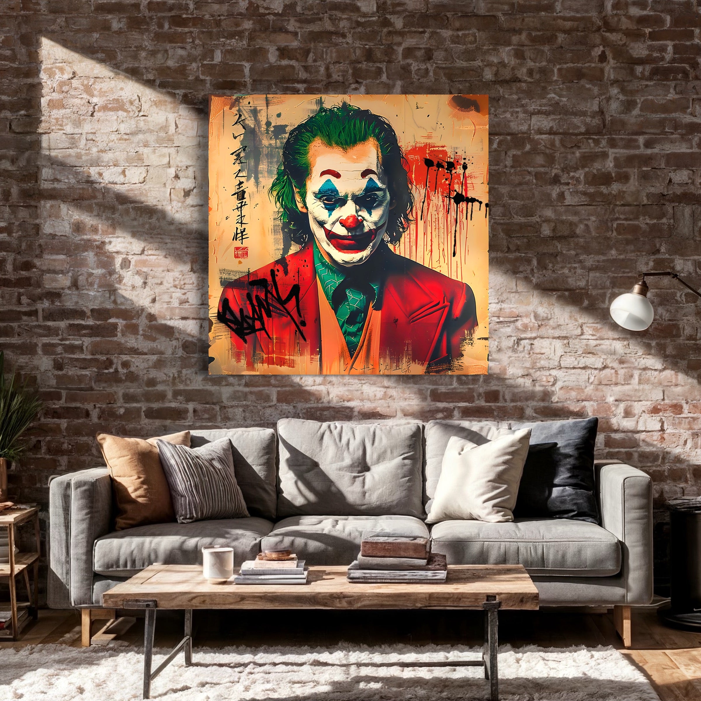 Tableau Joker - Cadre Déco & Design pour Décoration Murale - Fabulartz.fr 