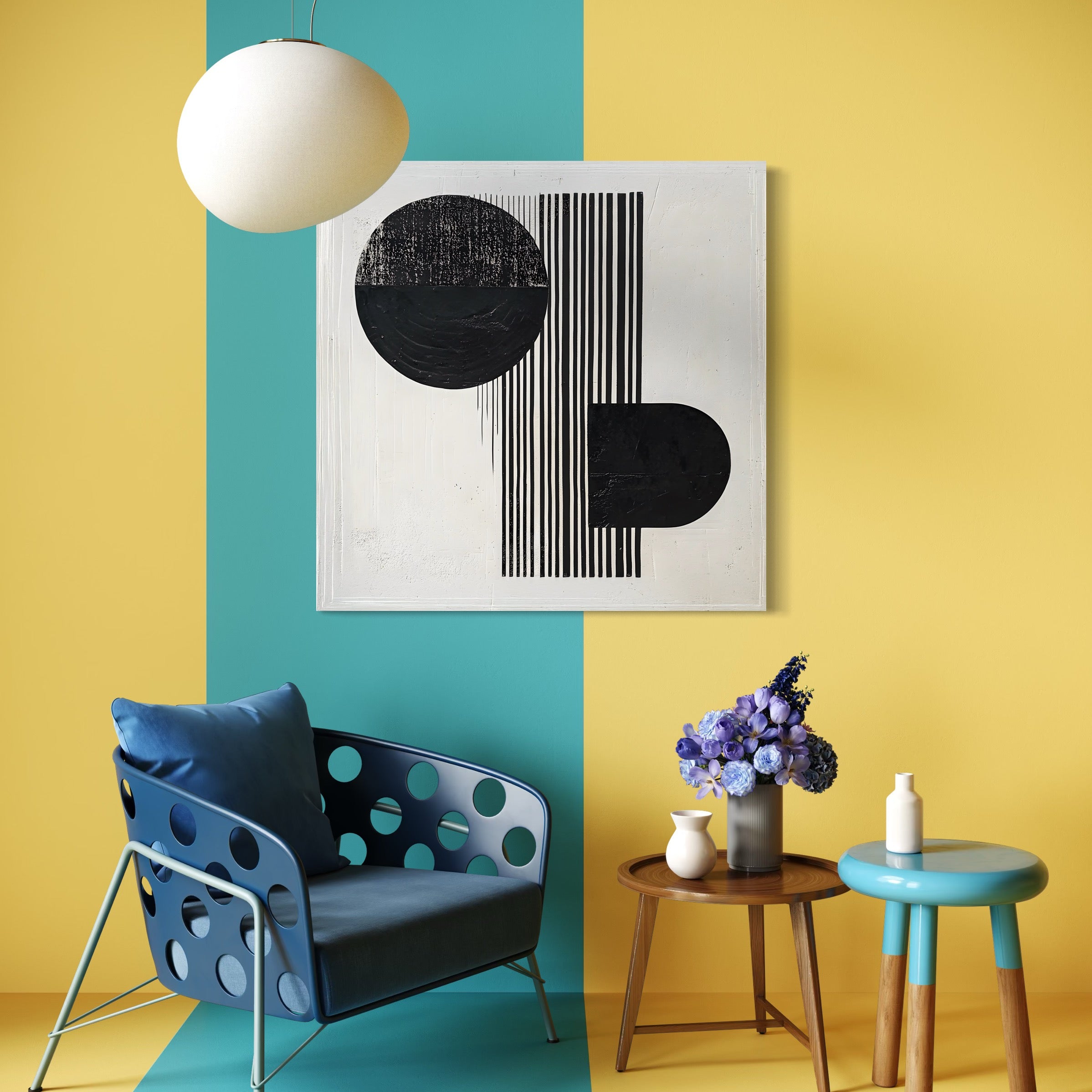 Pittura astratta moderna - Cosmo geometrico