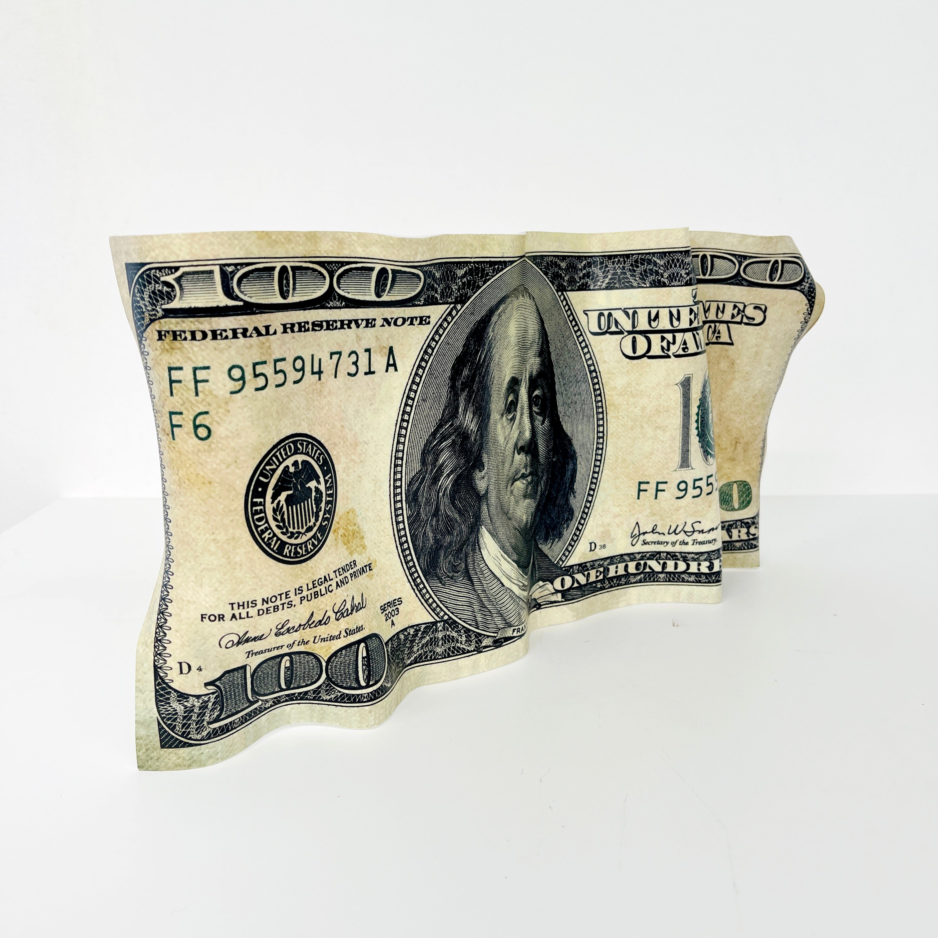 Sculptures 100$ DOLLAR