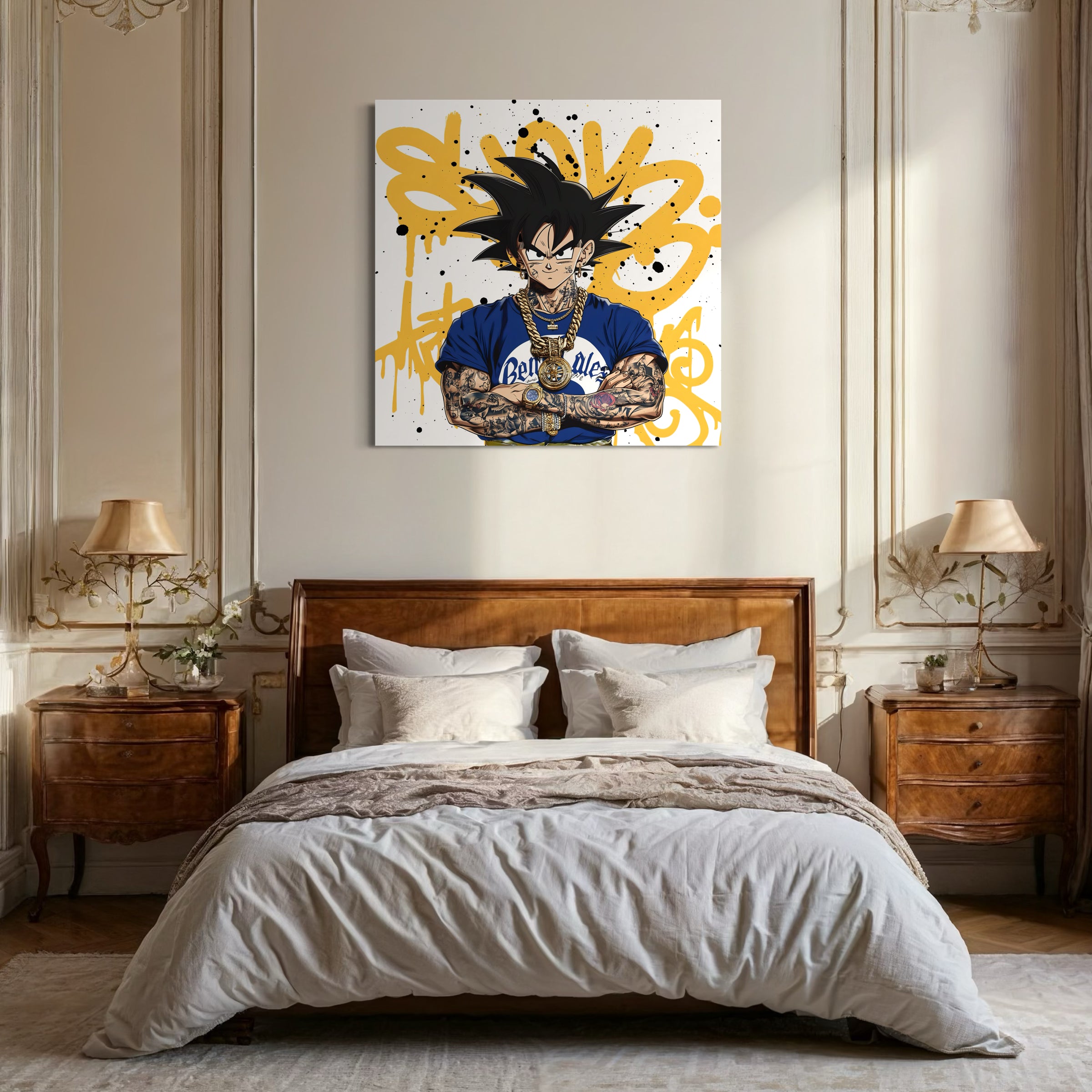 Tableau Dragon Ball Z - Goku Urbain