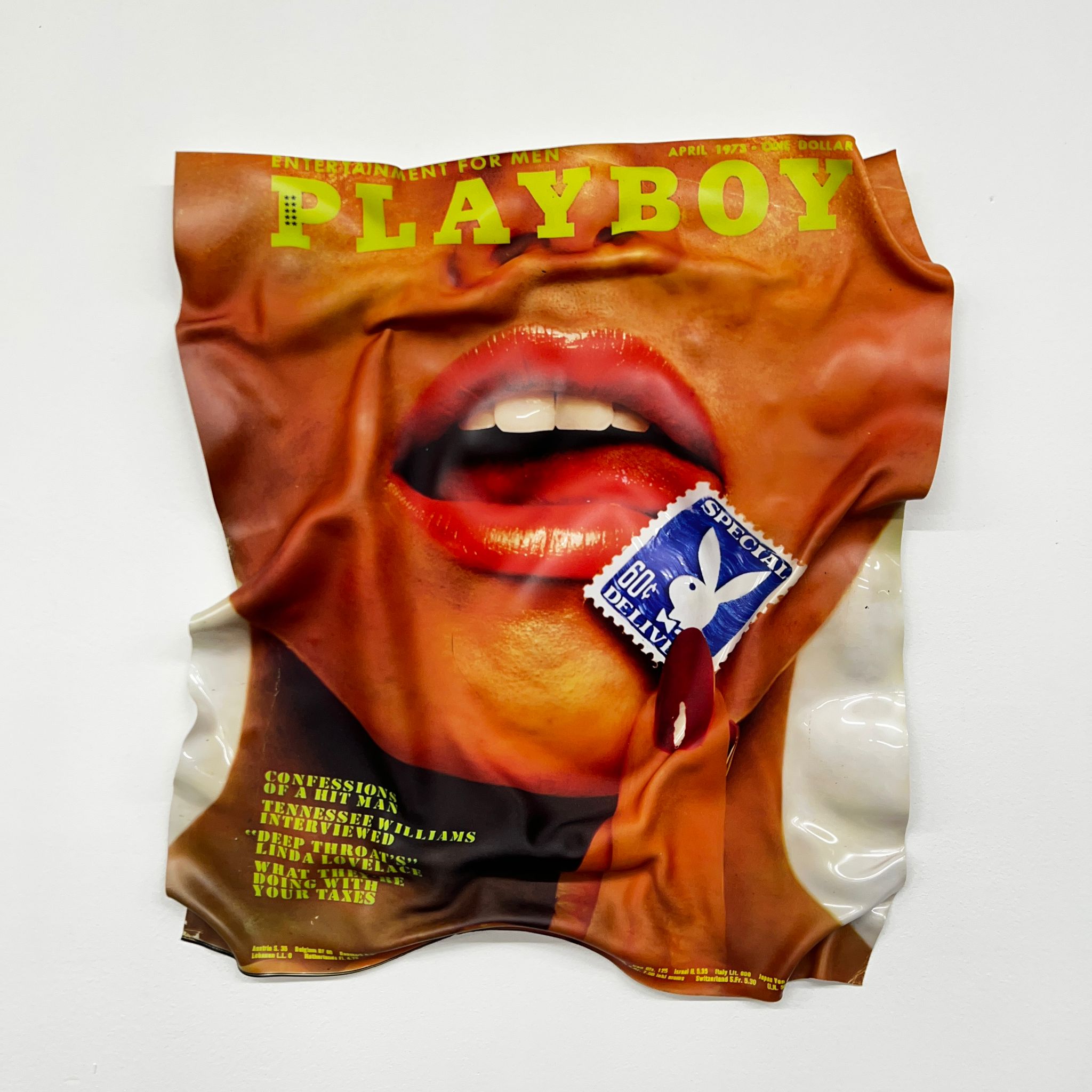 Sculpture Murale - Playboy Lips