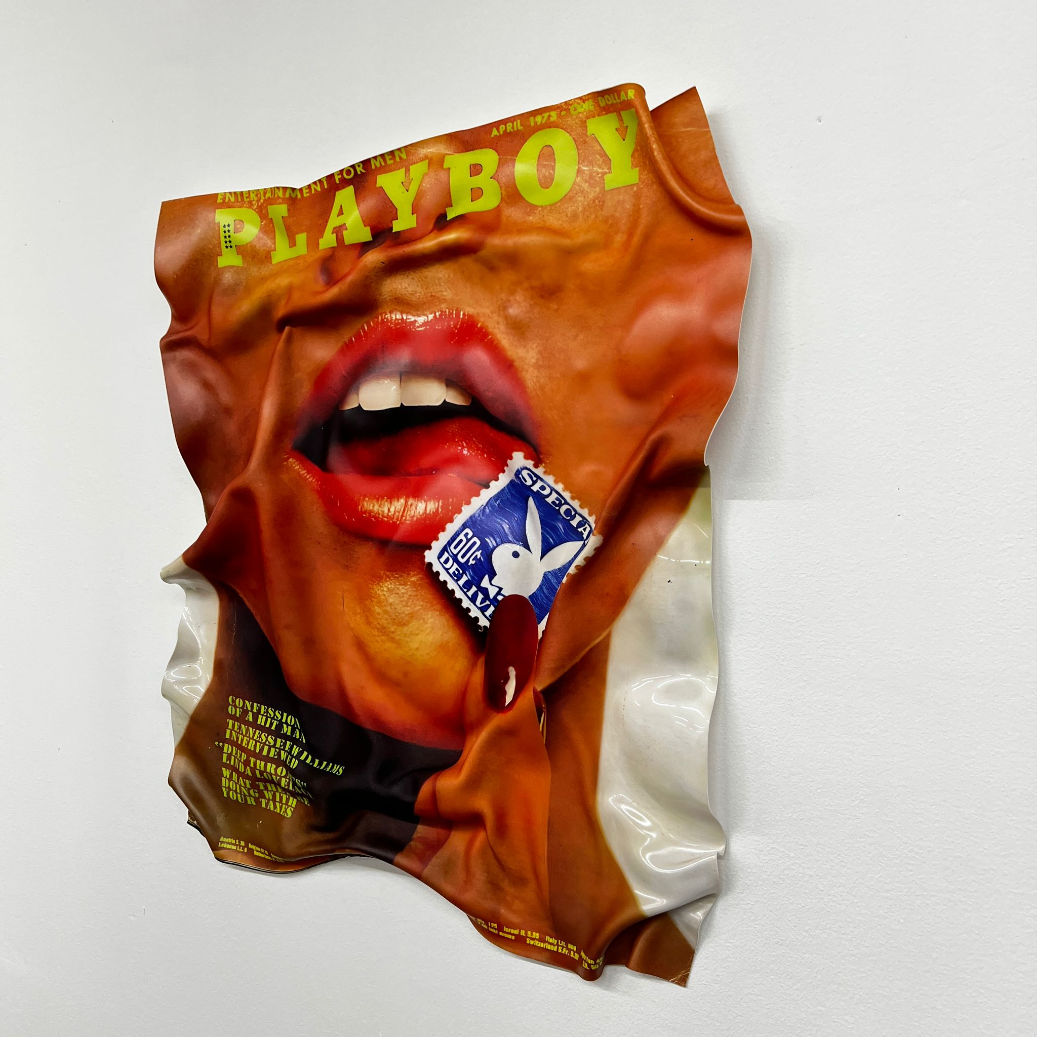 Sculpture Murale - Playboy Lips