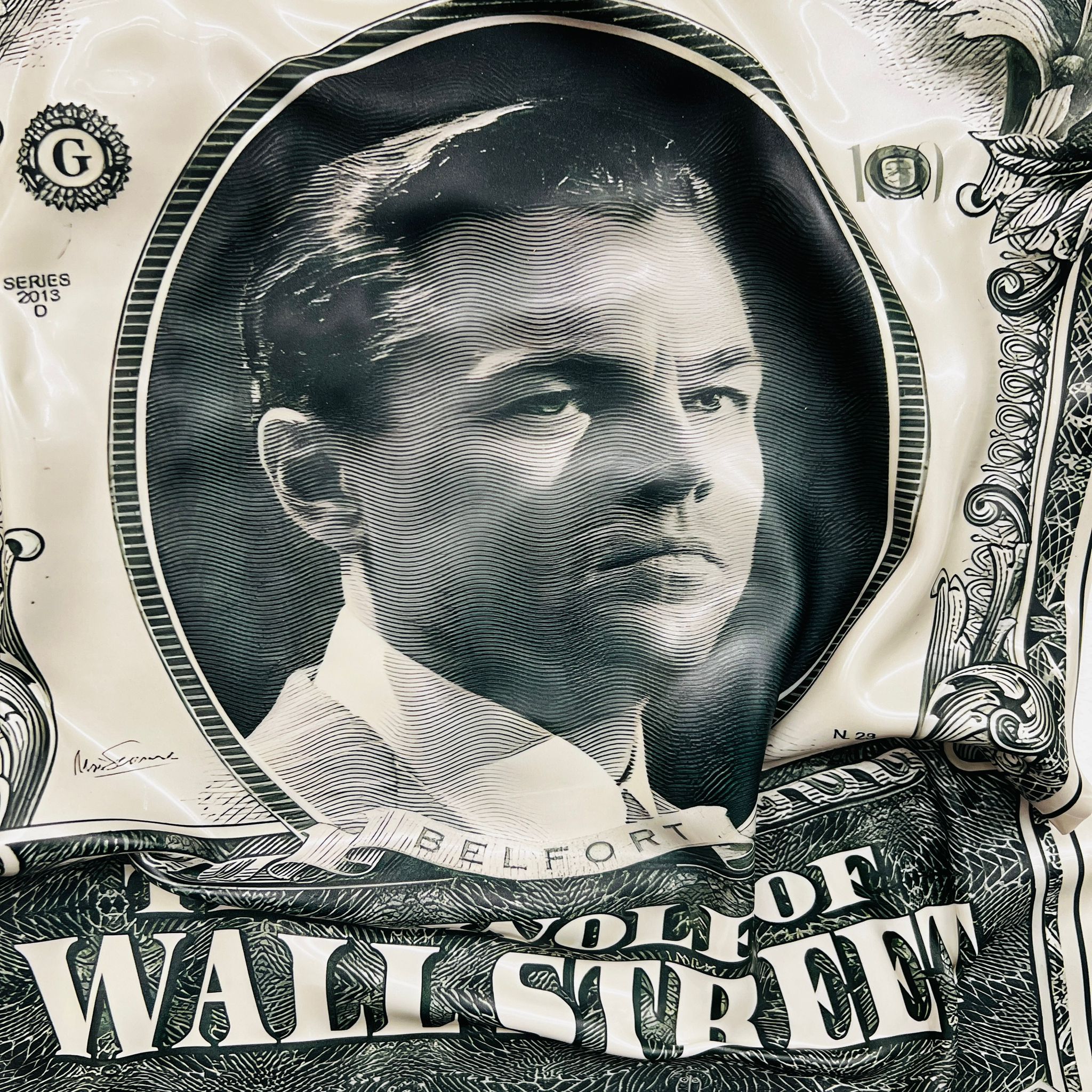 Sculpture Murale - Wolf of Wall Street