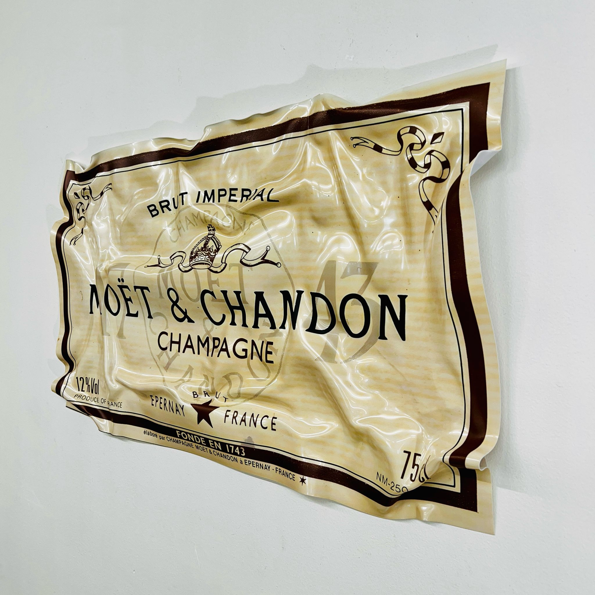 Sculpture Murale - Moët et Chandom