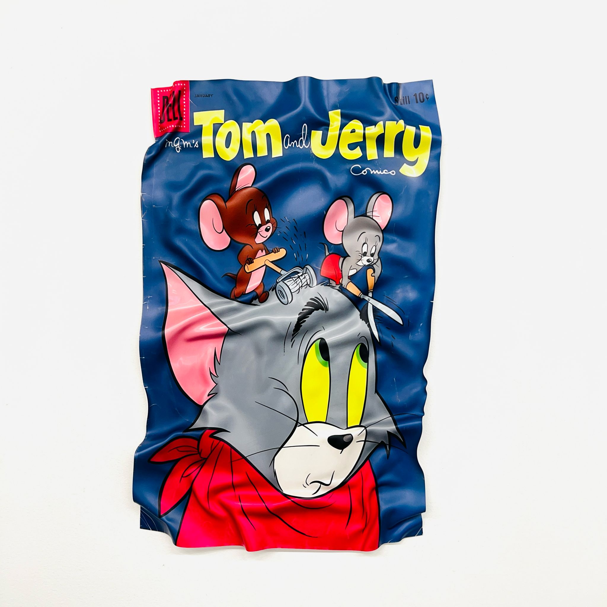 Sculpture Murale - Tom et Jerry