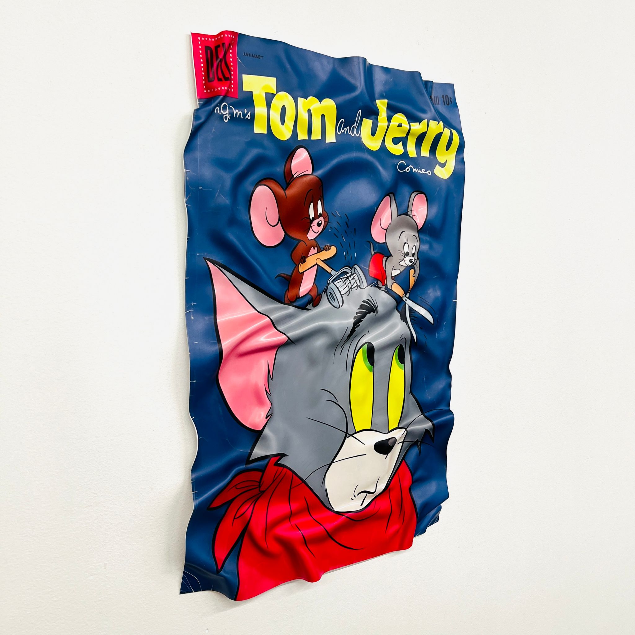 Sculpture Murale - Tom et Jerry