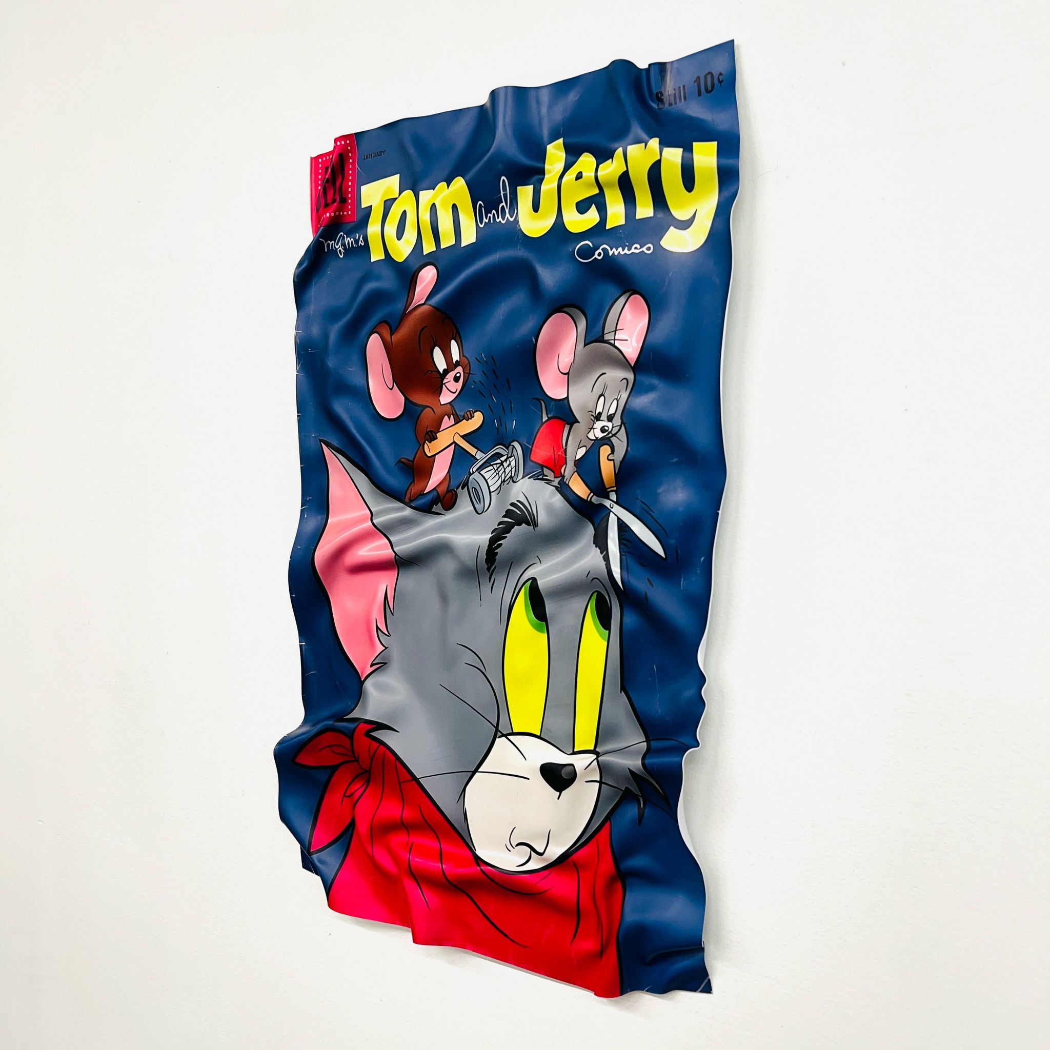 Sculpture Murale - Tom et Jerry