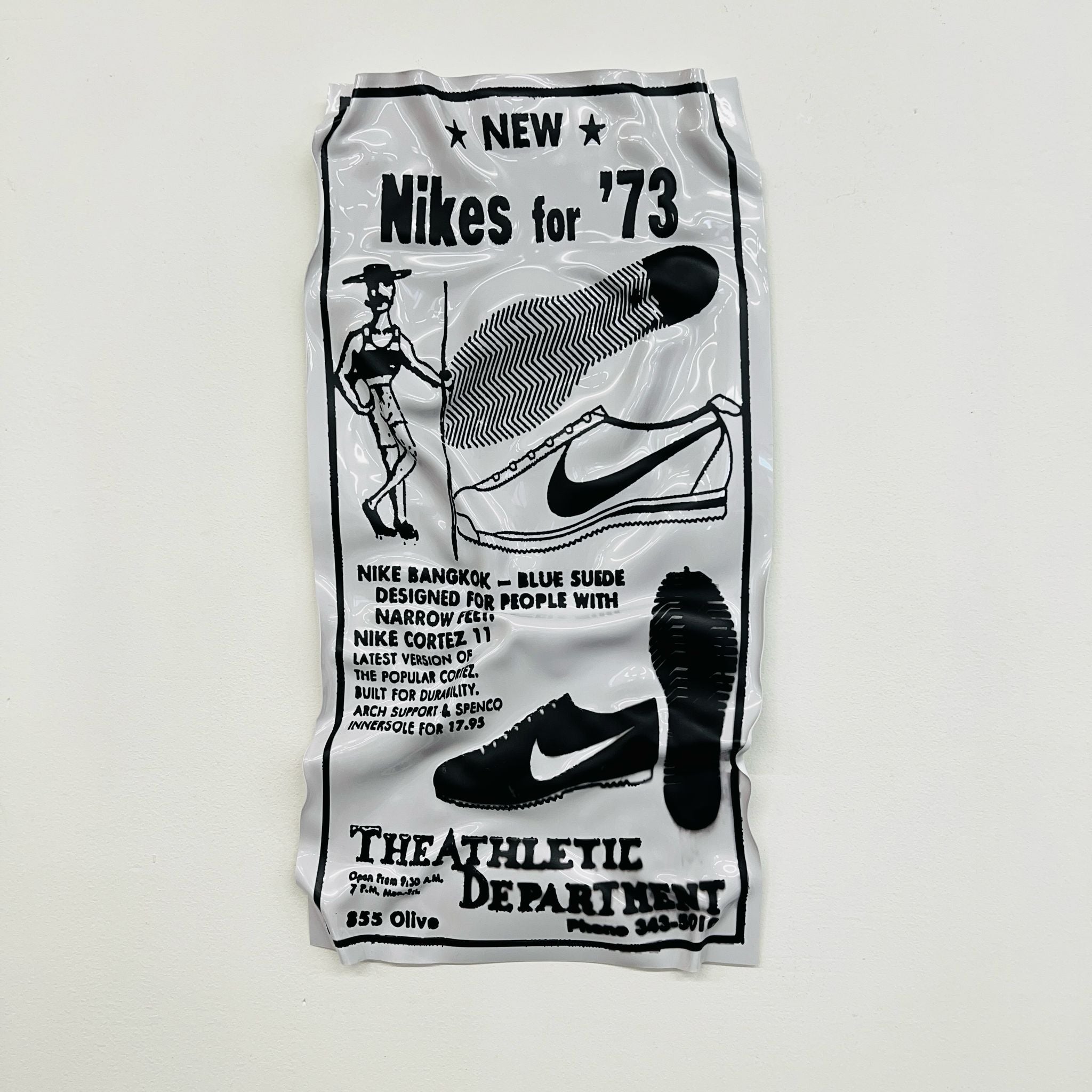 Sculpture Murale - Nike