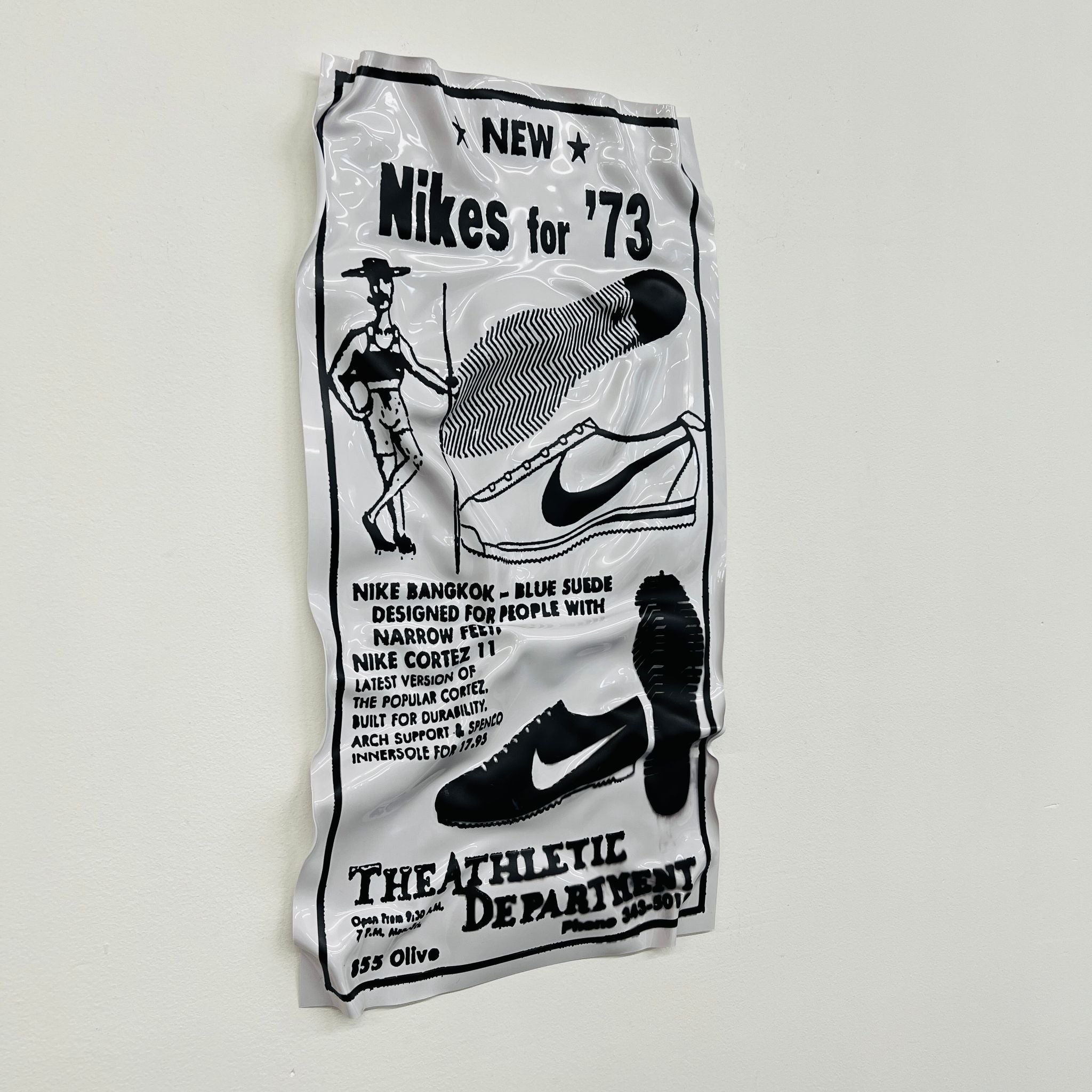 Sculpture Murale - Nike