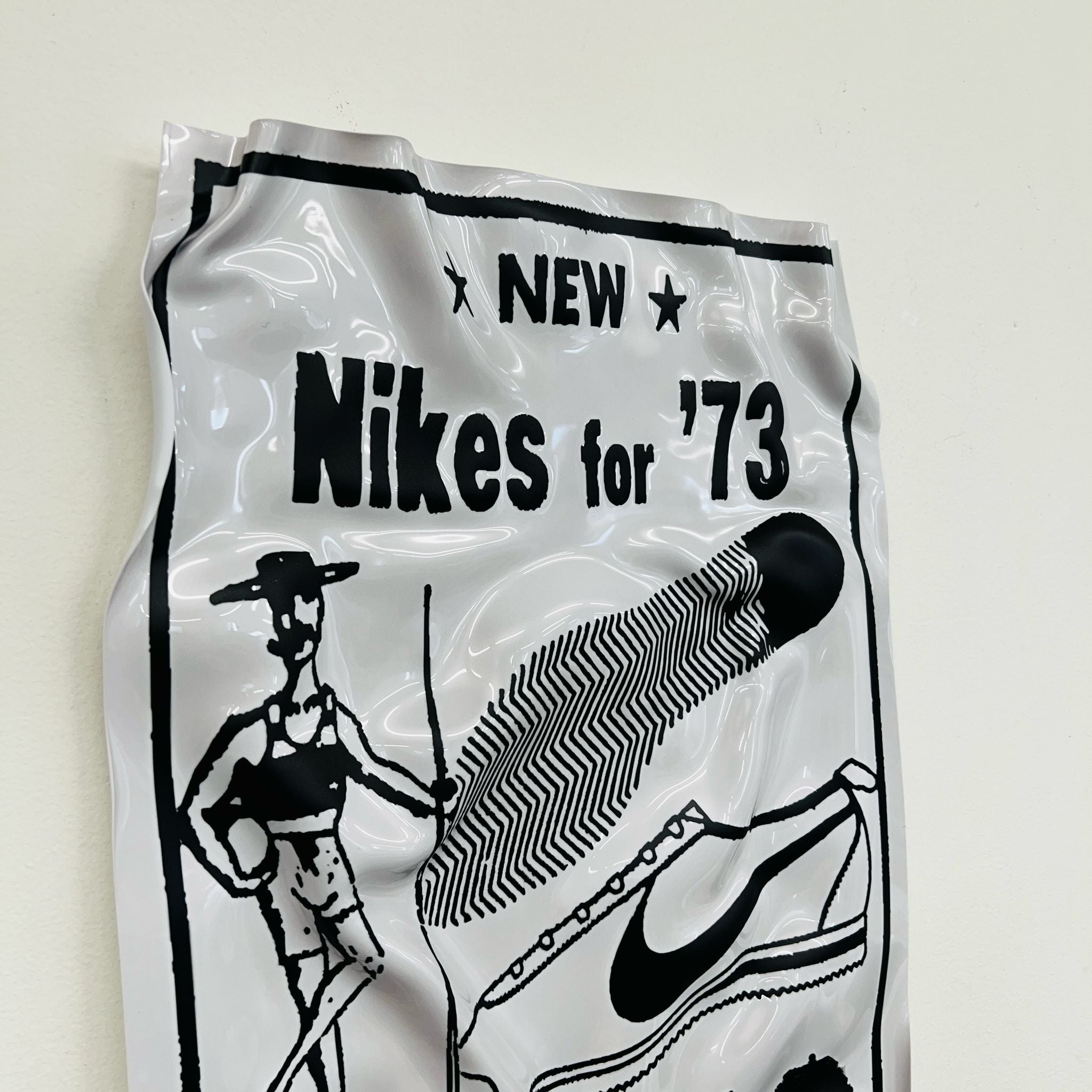 Sculpture Murale - Nike