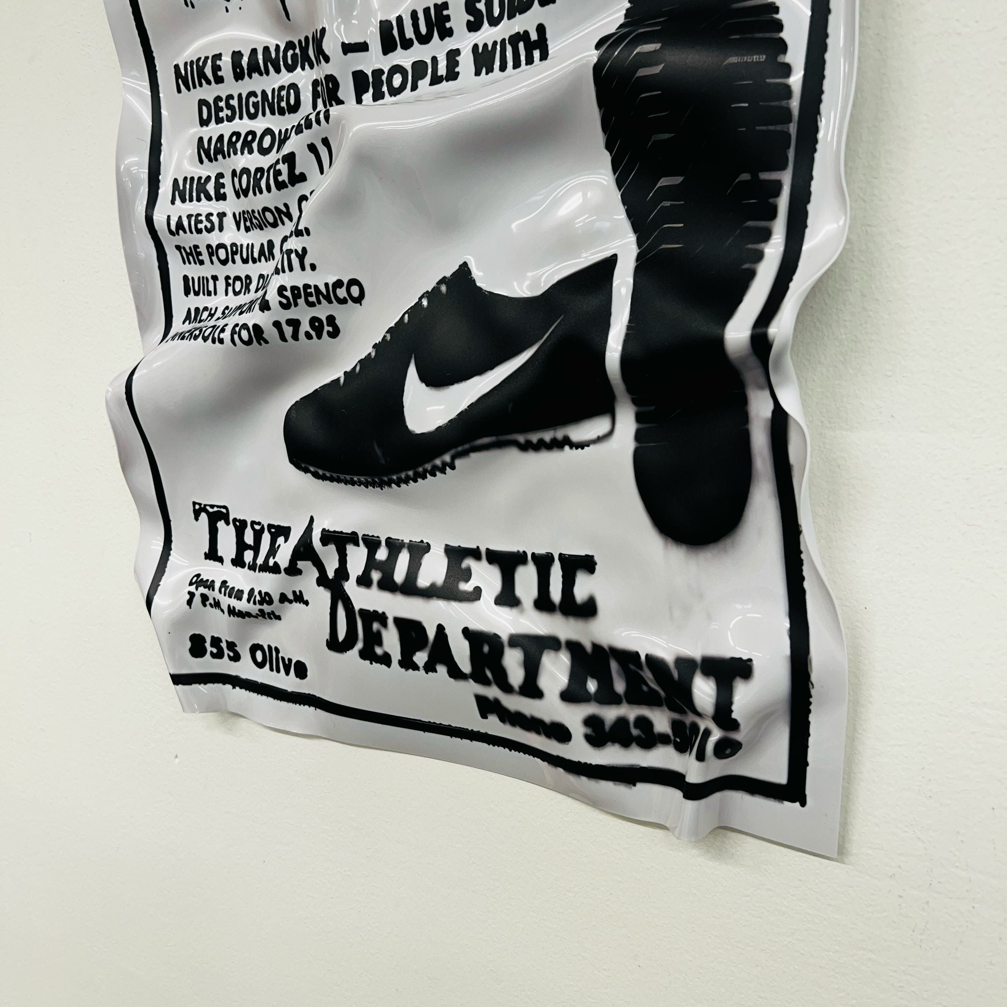 Sculpture Murale - Nike