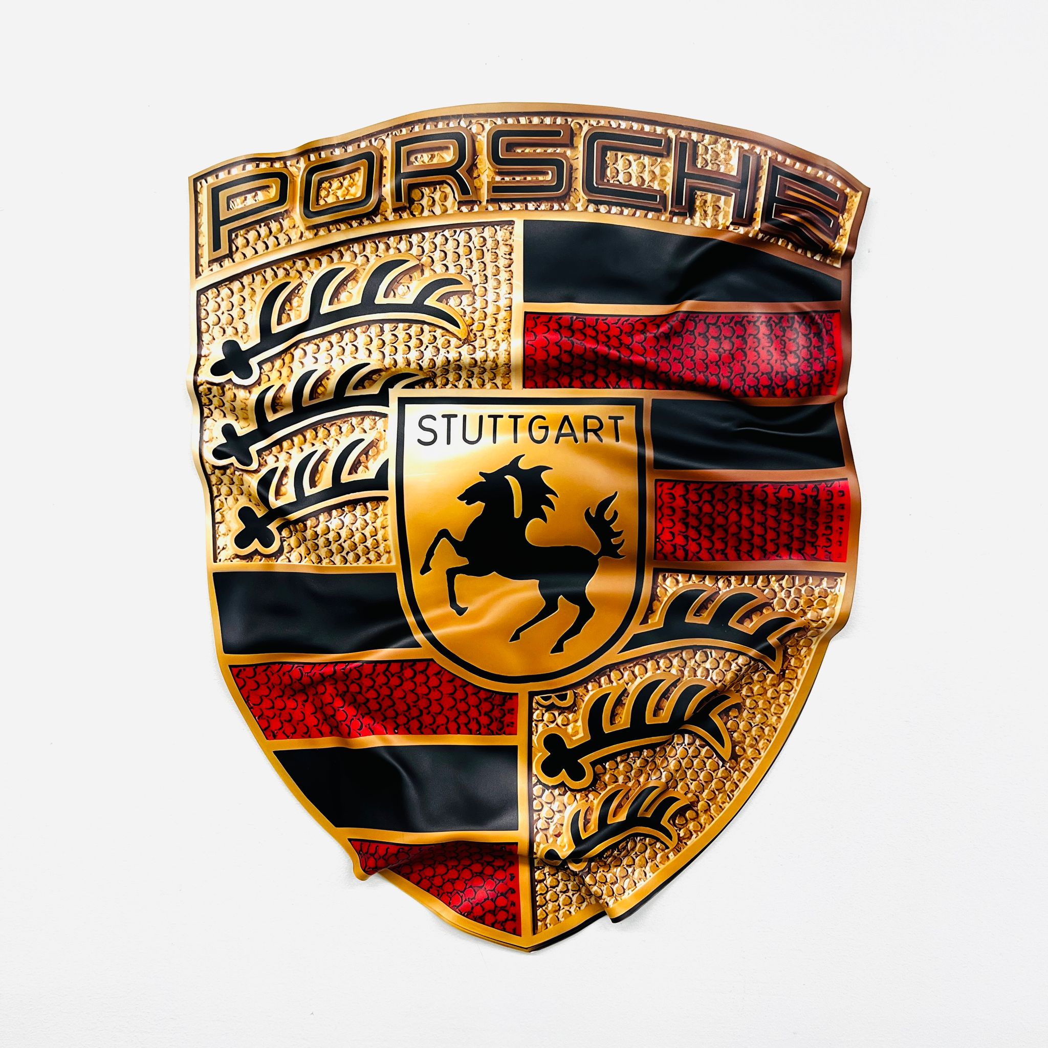 Sculpture Murale - Porsche