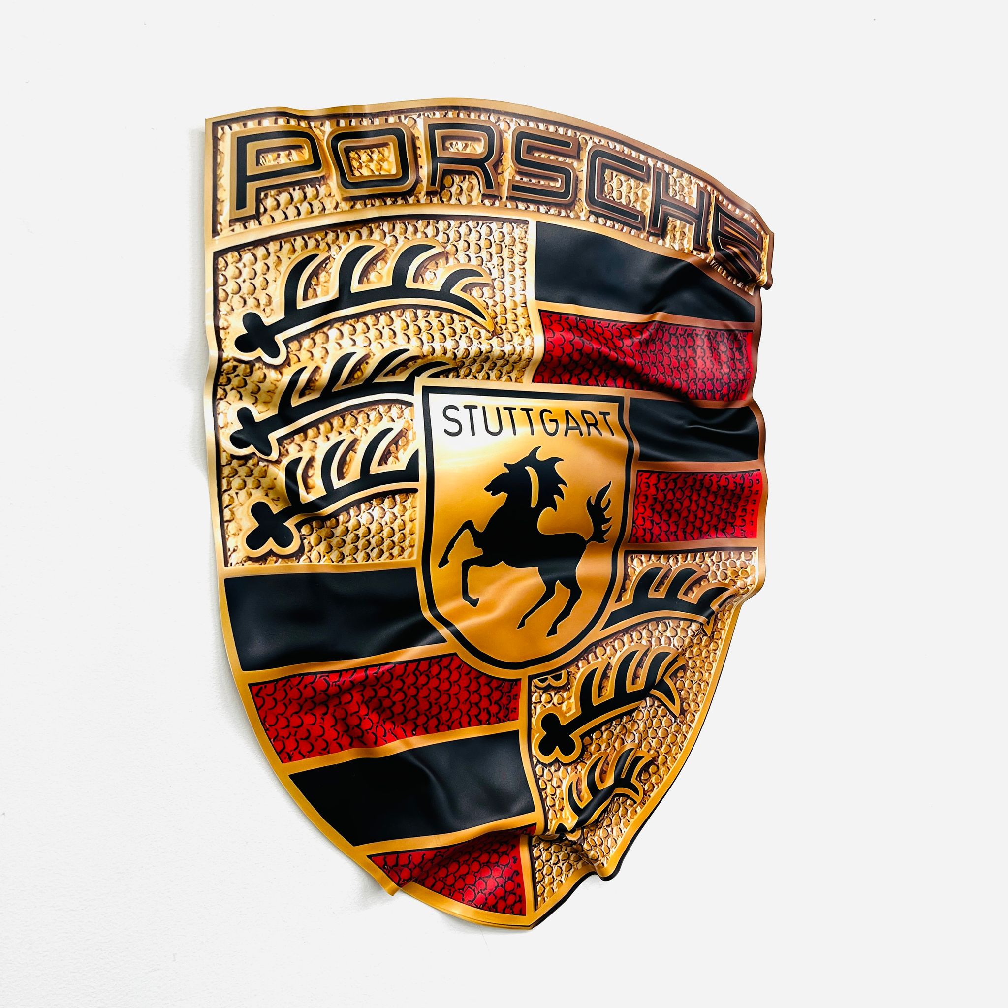 Sculpture Murale - Porsche