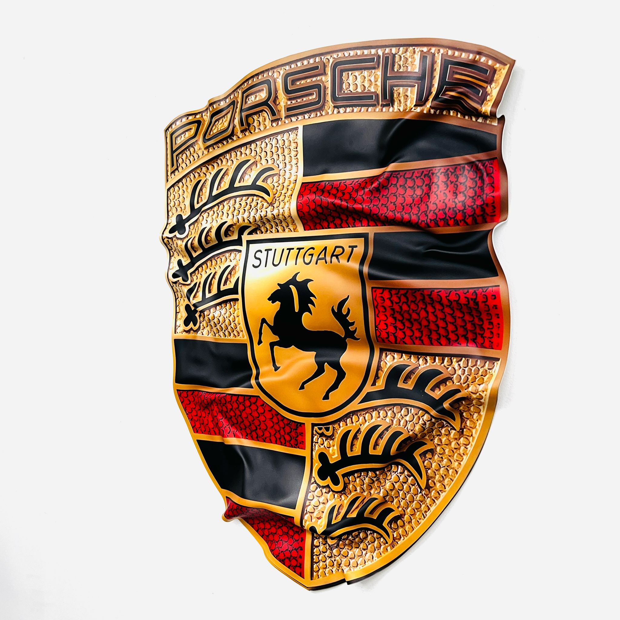 Sculpture Murale - Porsche