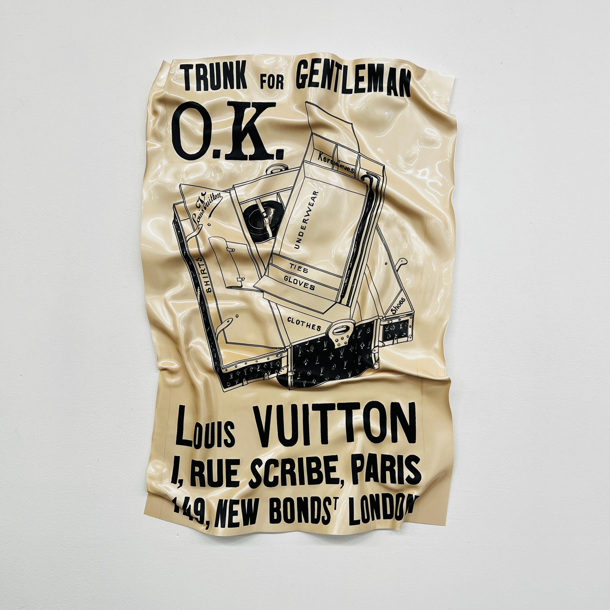 Tableau froissé - Louis Vuitton