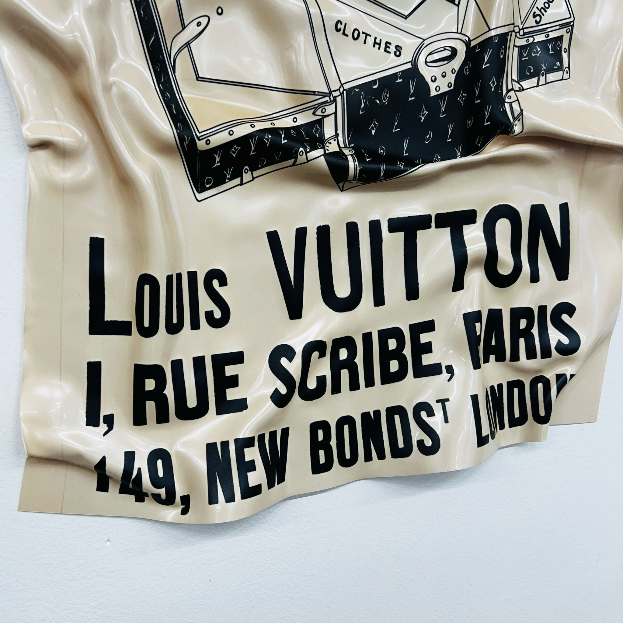 Tableau froissé - Louis Vuitton