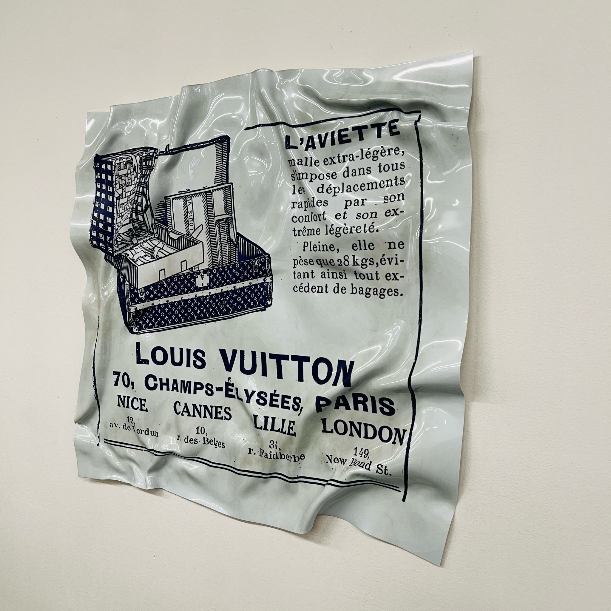 Sculpture Murale - Louis Vuitton