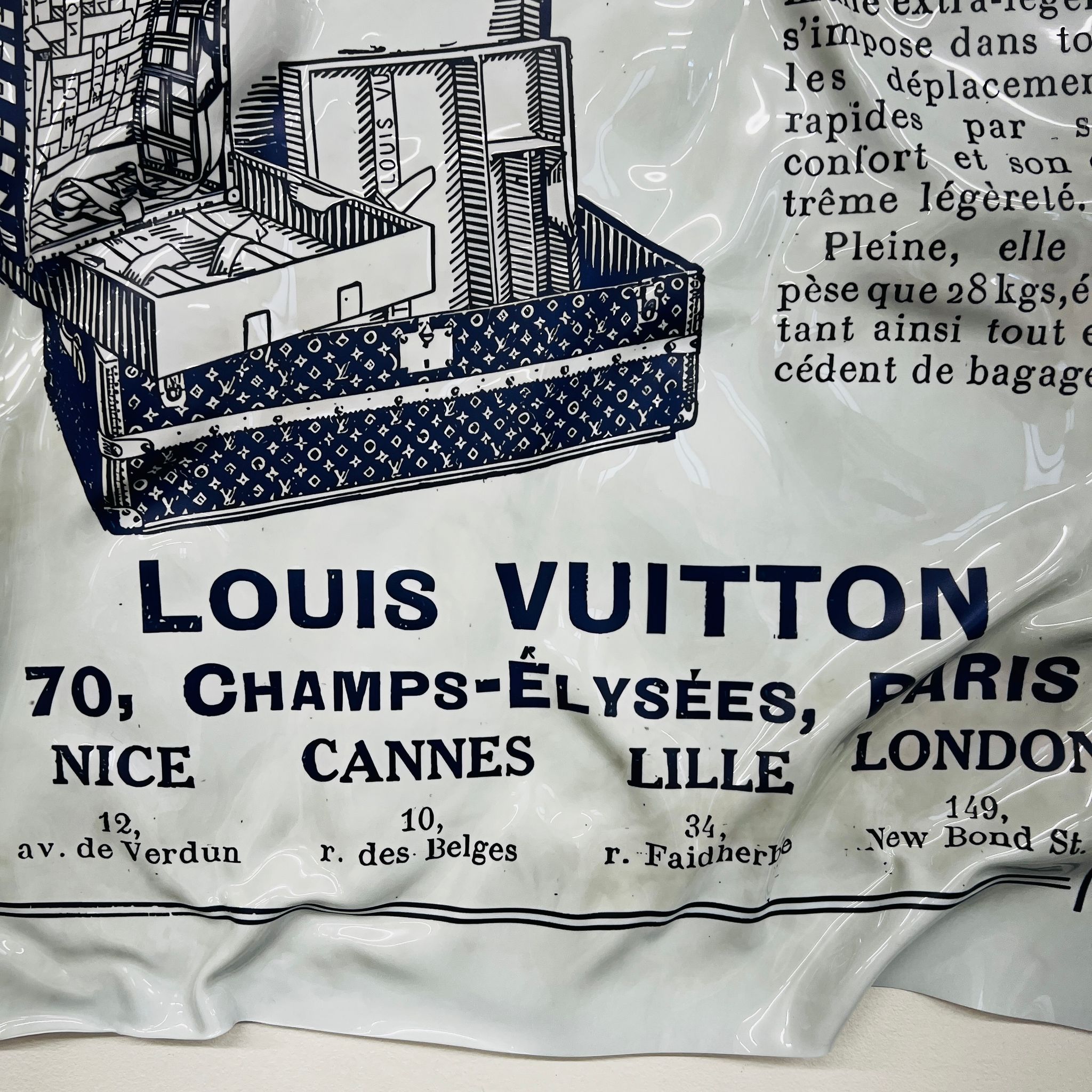 Tableau froissé - Louis Vuitton