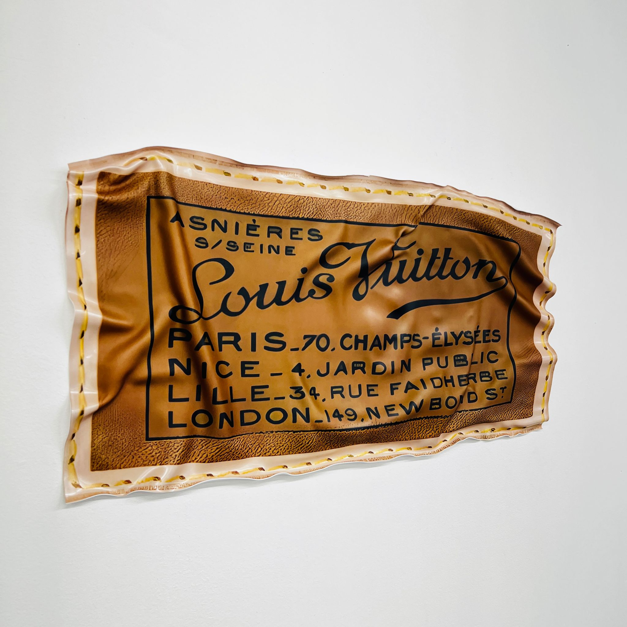 Tableau froissé - Louis Vuitton