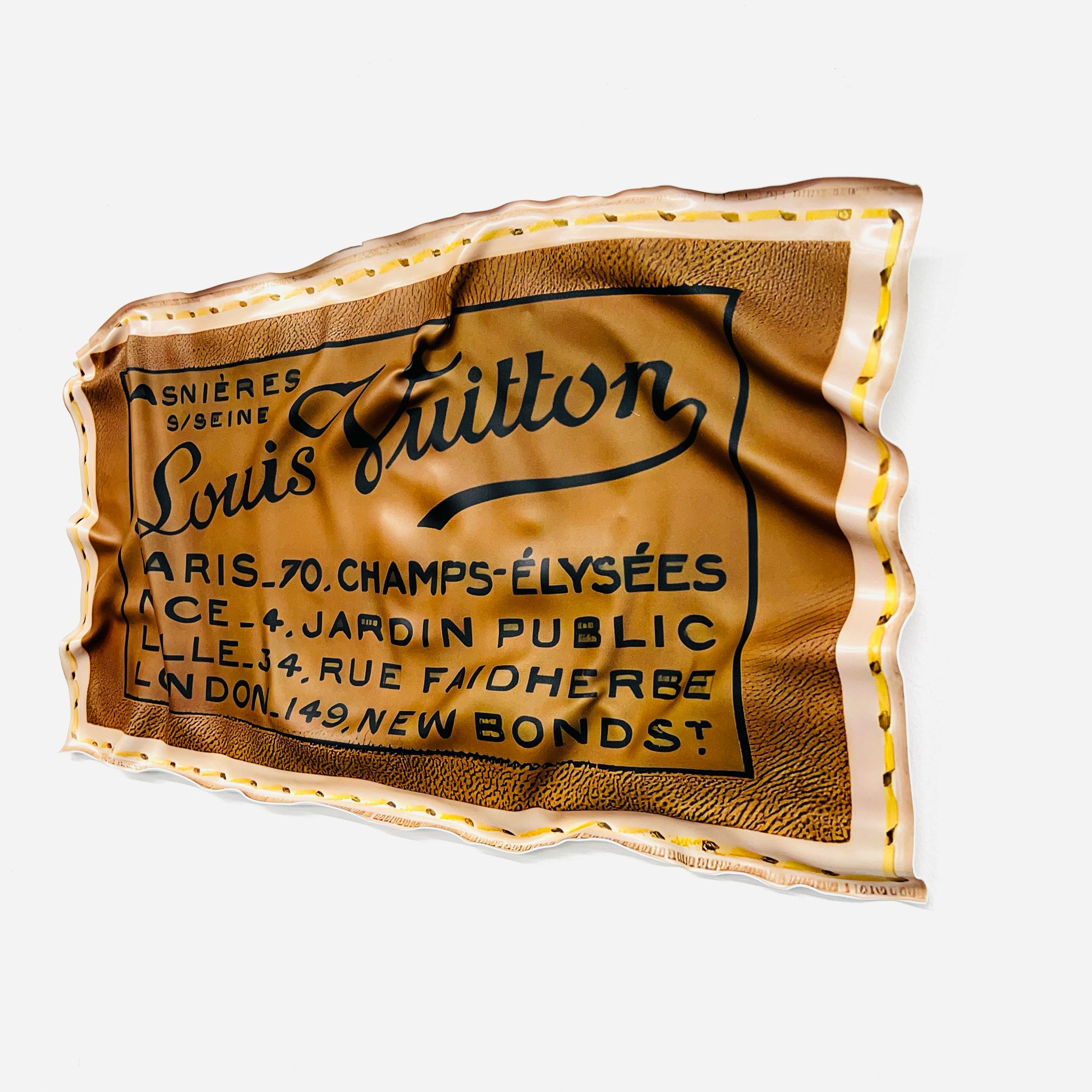 Tableau froissé - Louis Vuitton