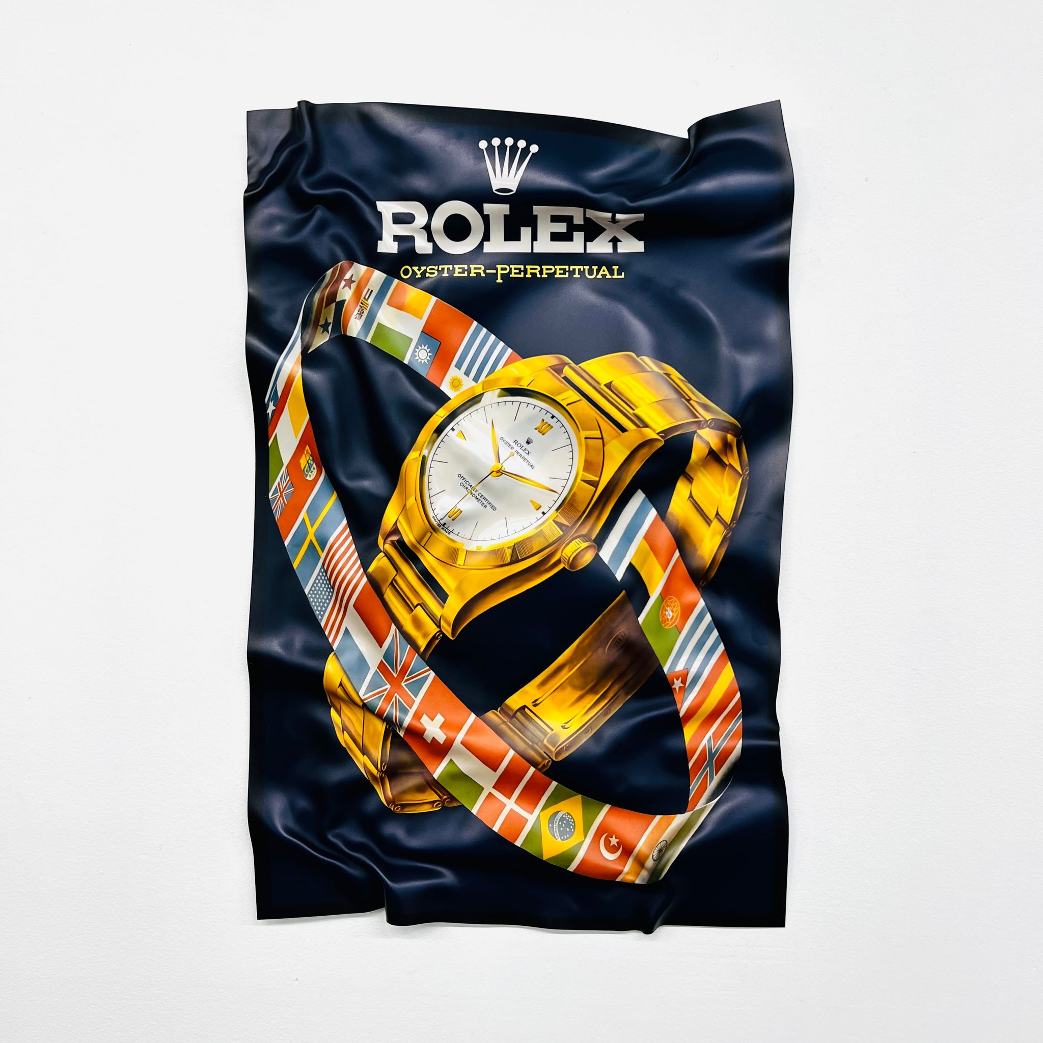 Tableau froissé - Rolex Oyster