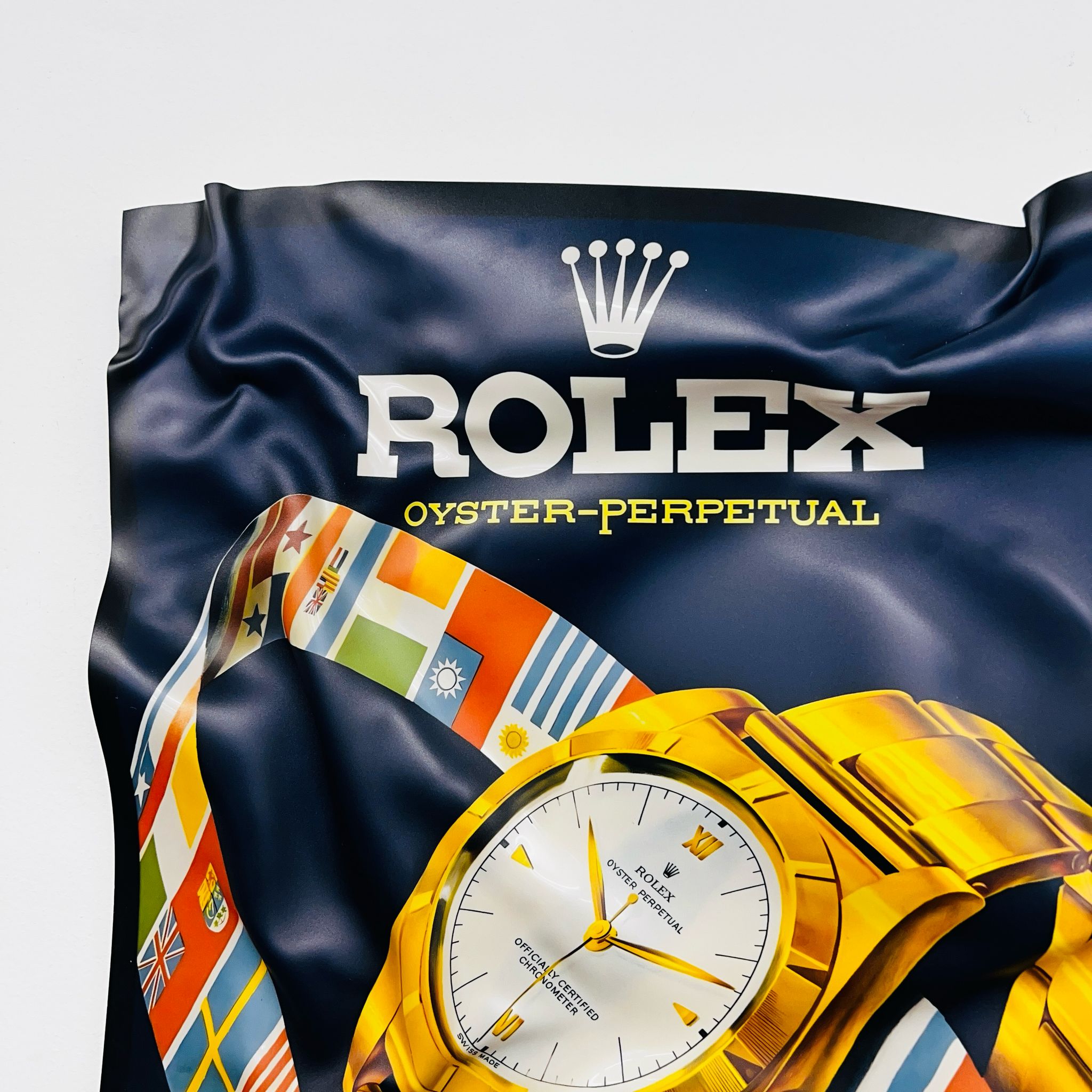 Tableau froissé - Rolex Oyster